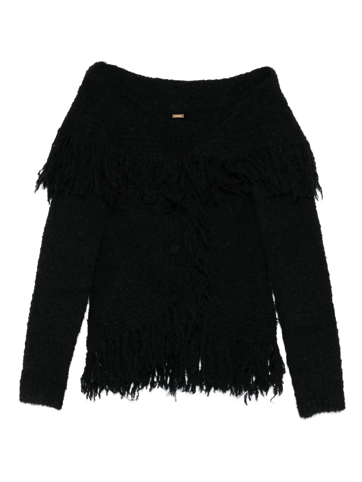 Michelle fringe-trimmed cardigan