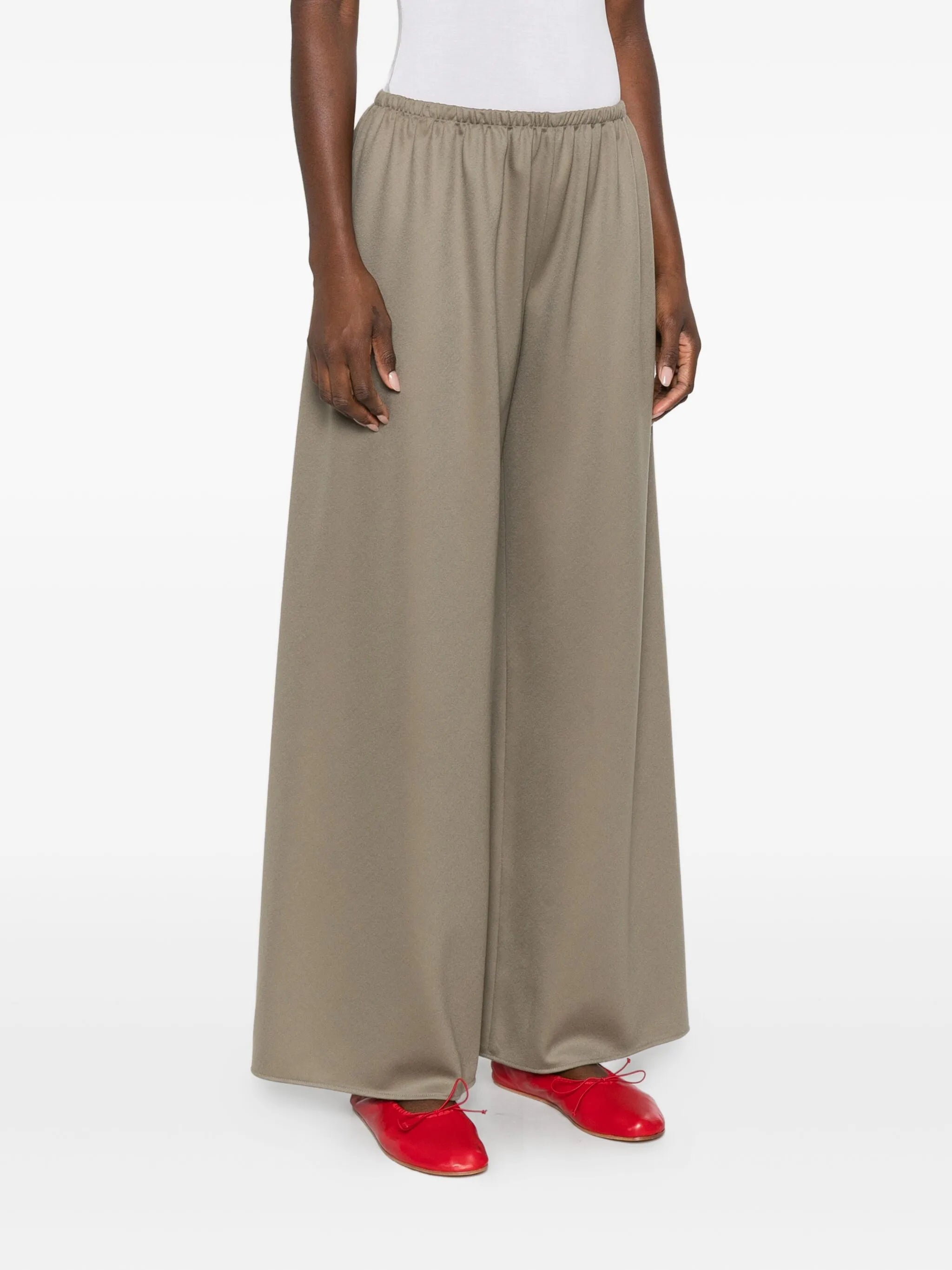 Gala elasticated-waist trousers