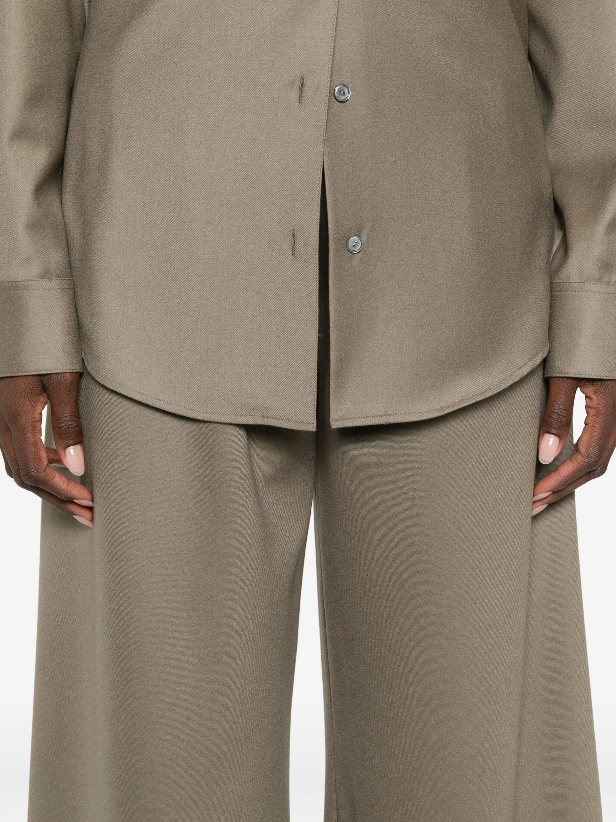 Gala elasticated-waist trousers