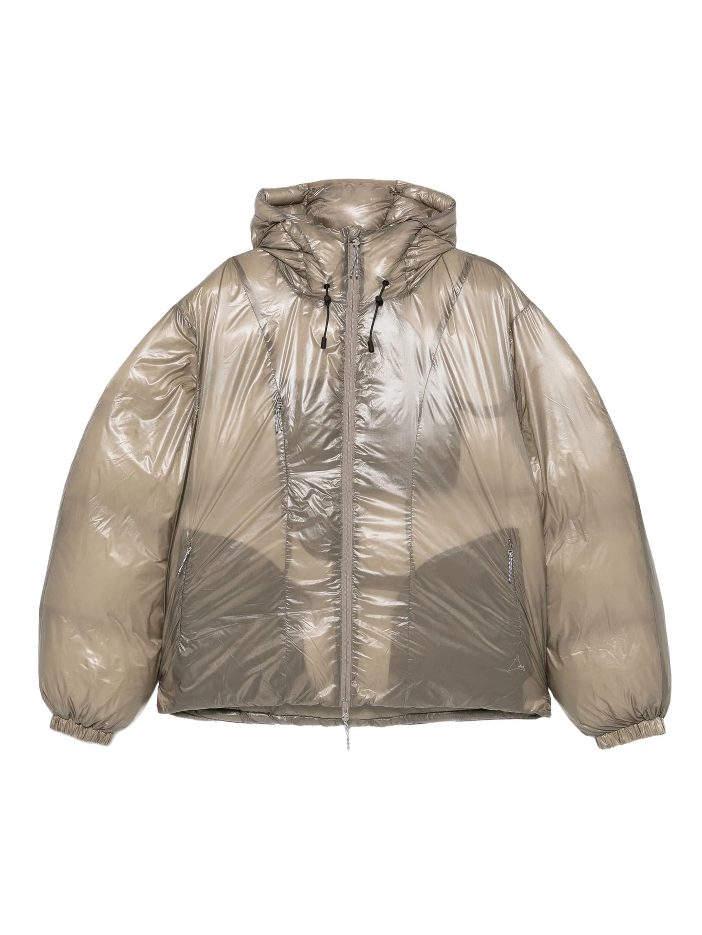 hooded shell jacket