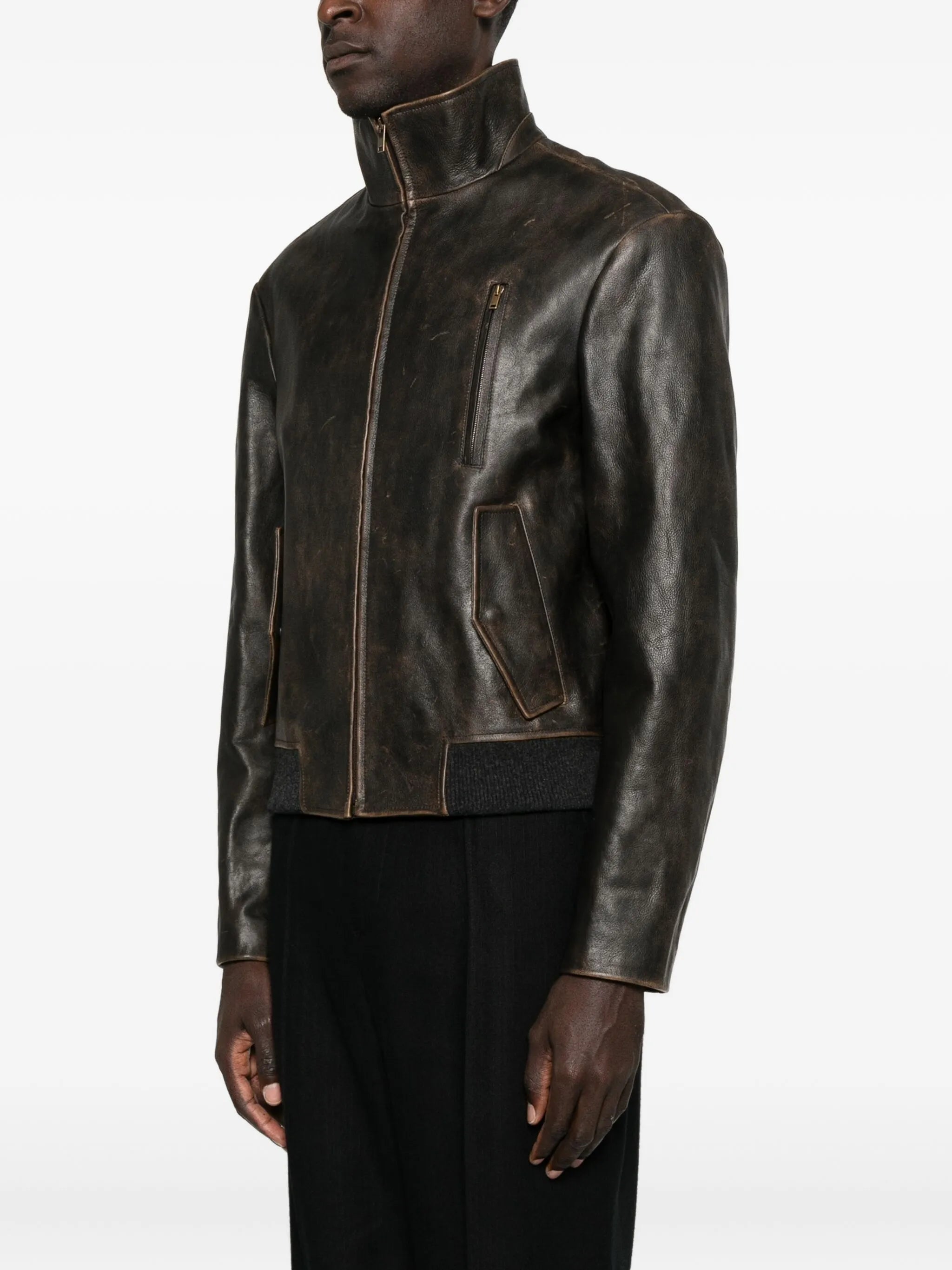 Akia leather jacket