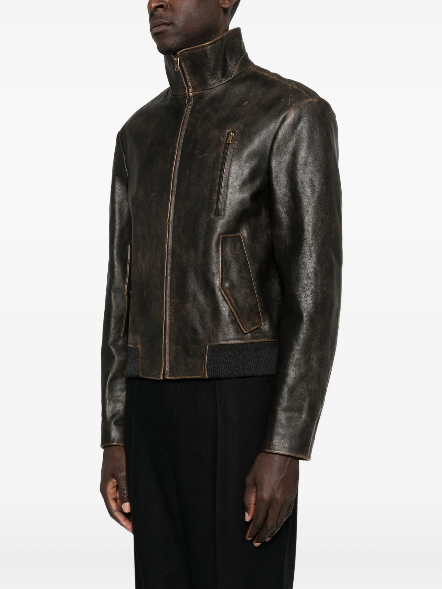 Akia leather jacket