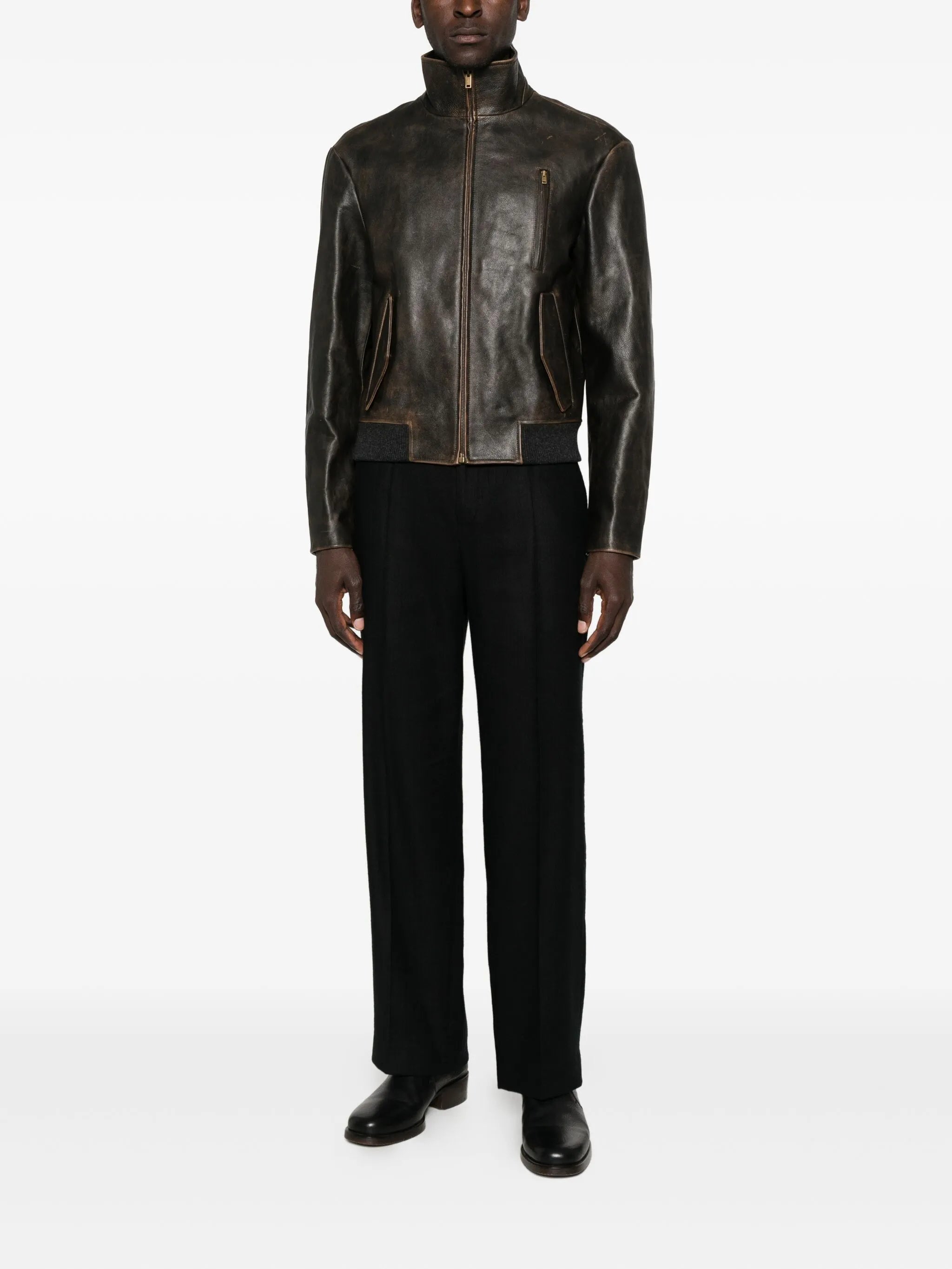 Akia leather jacket