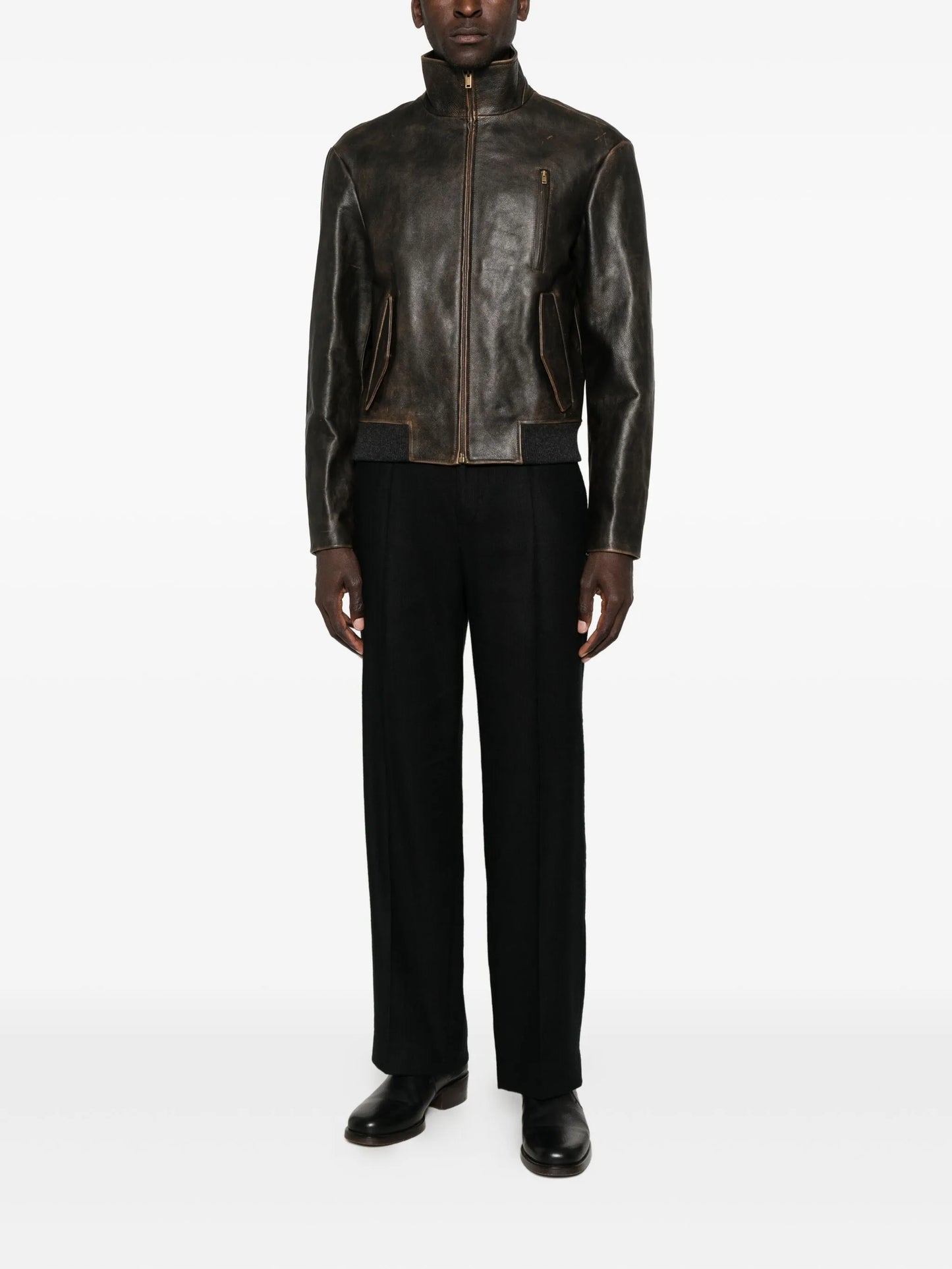 Akia leather jacket