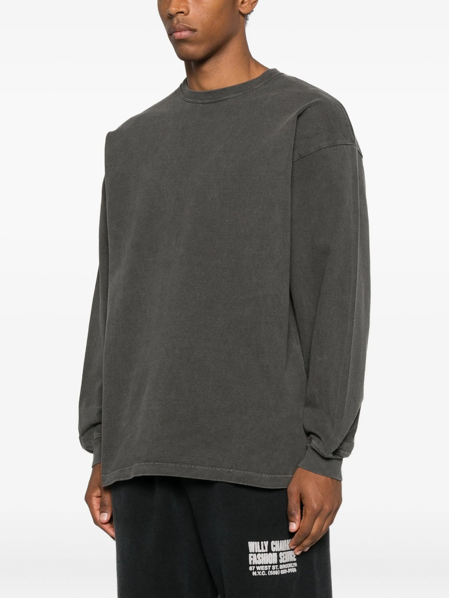 Sign-Od long-sleeve cotton T-shirt