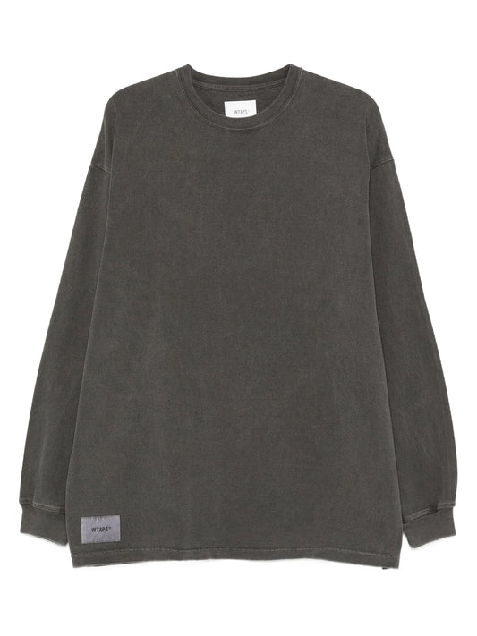 Sign-Od long-sleeve cotton T-shirt