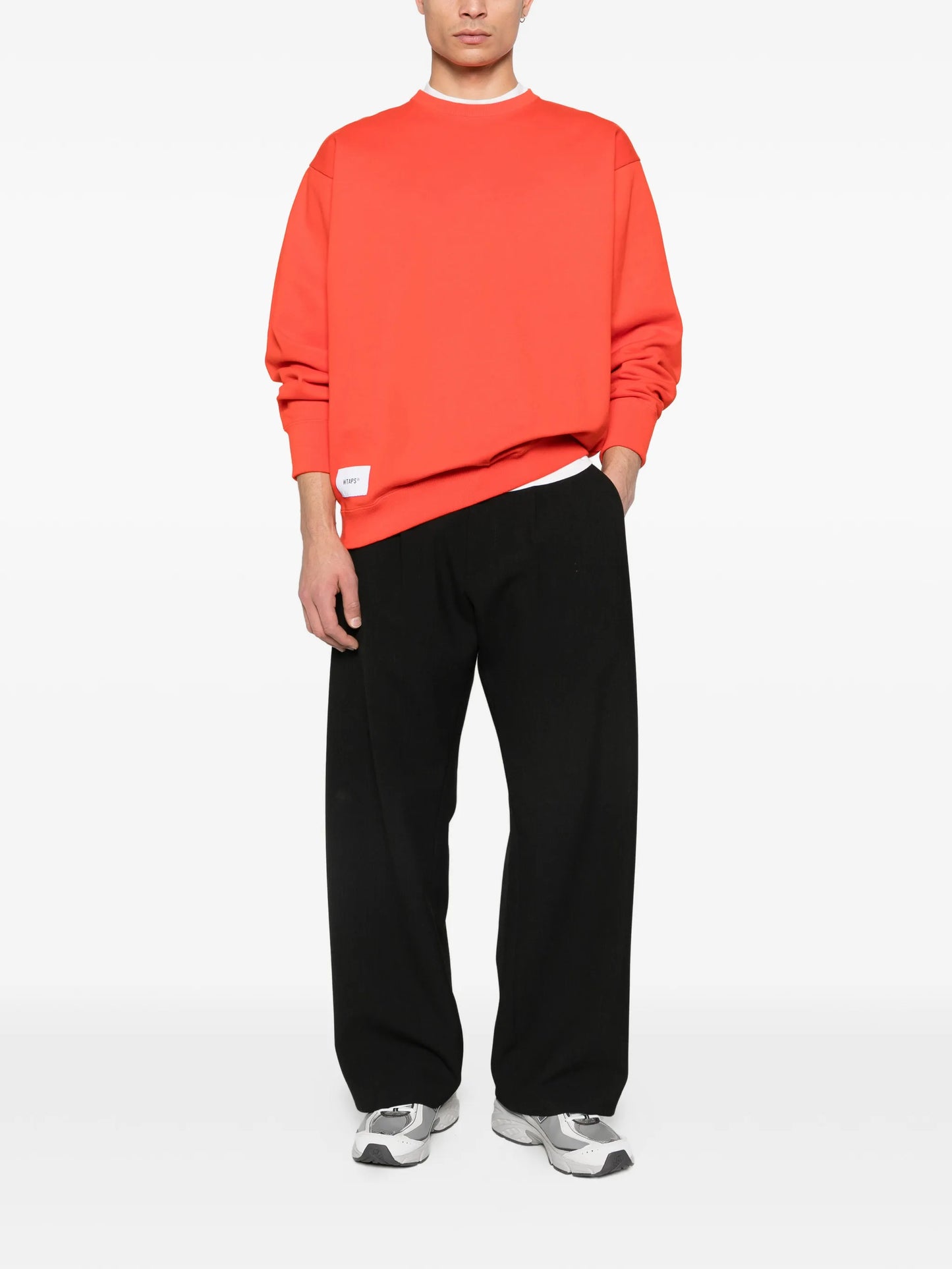 logo-patch sweatshirt