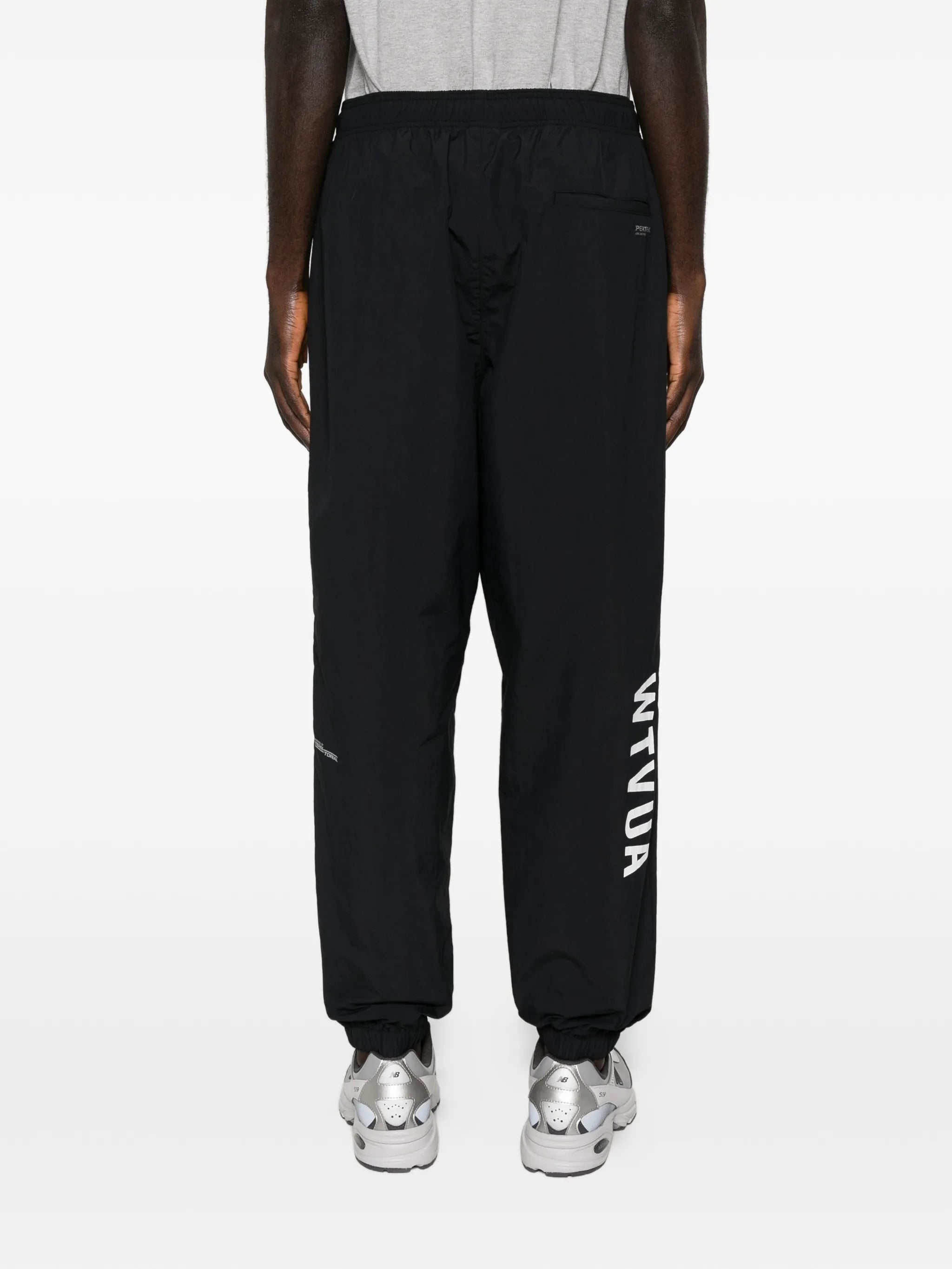 logo-print track trousers