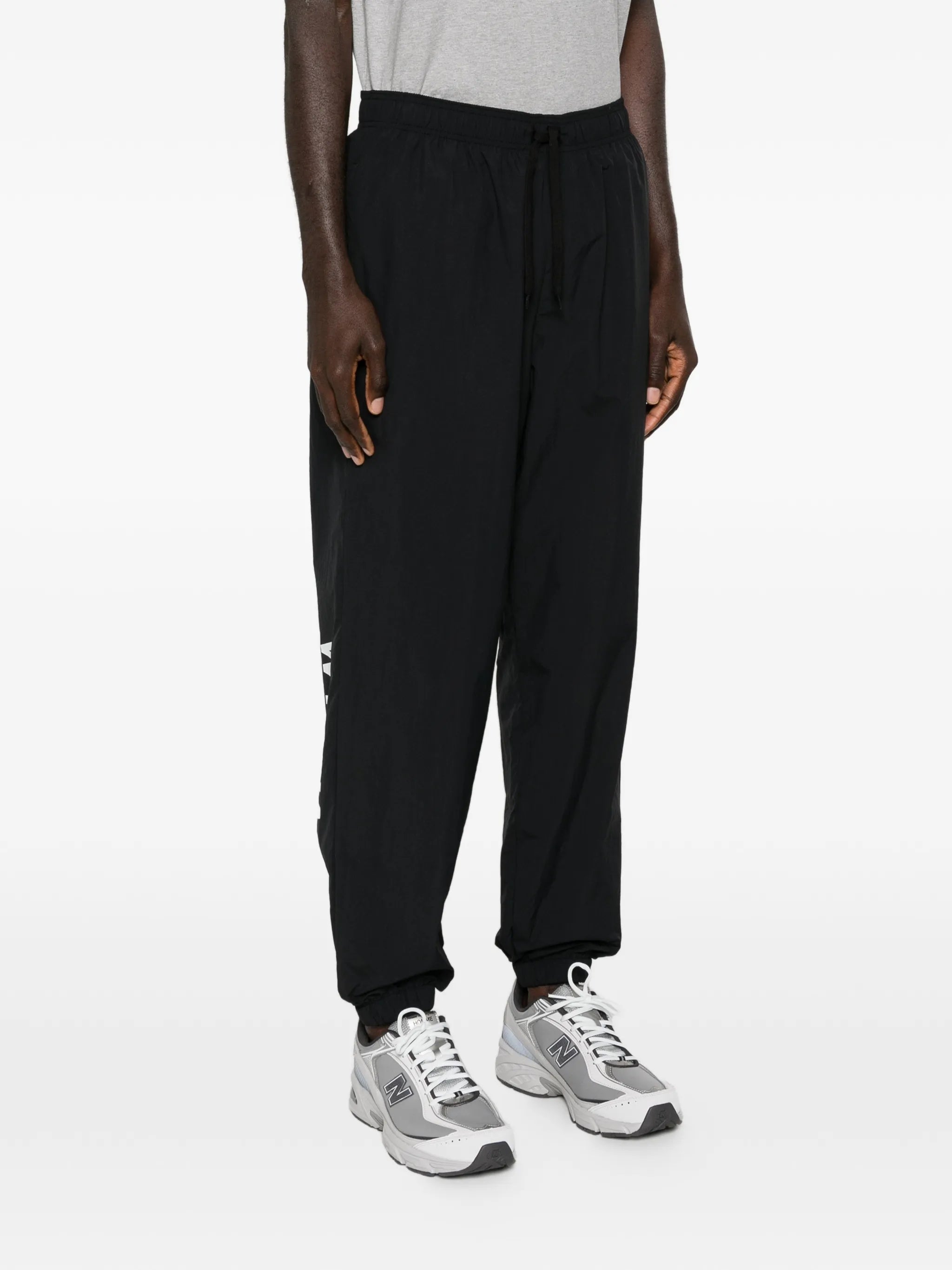 logo-print track trousers