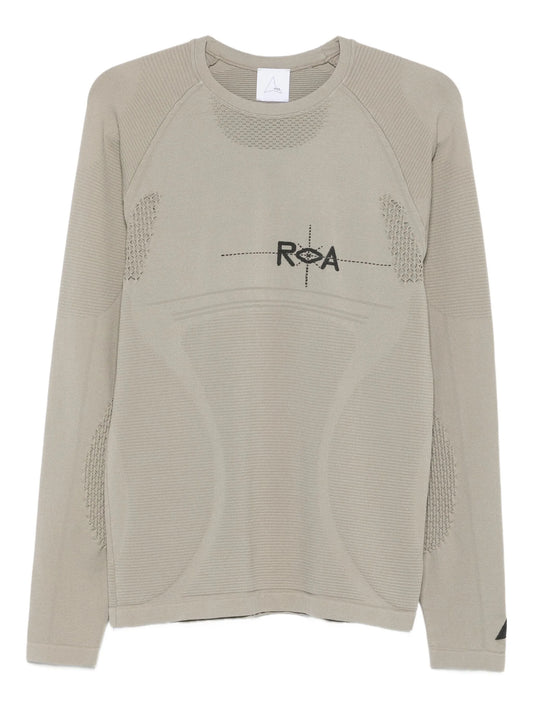 seamless long-sleeve T-shirt