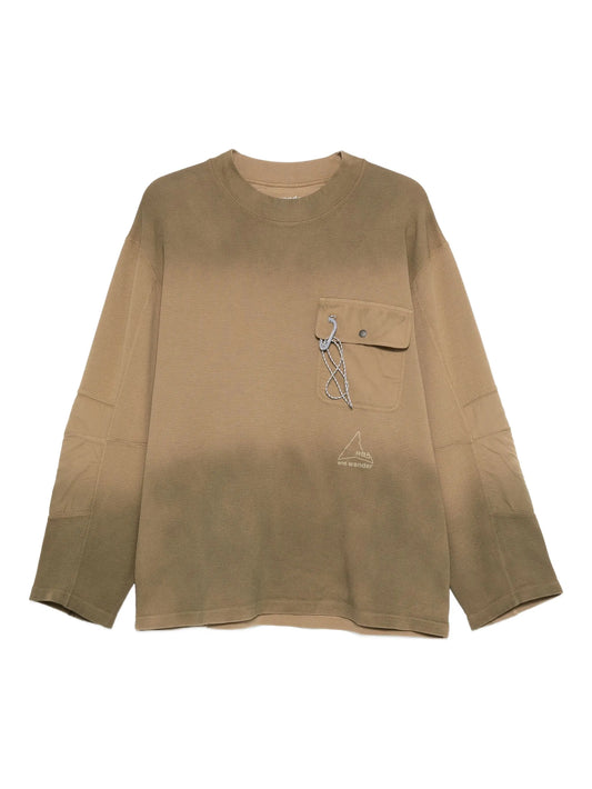 x And Wander garment-dyed T-shirt