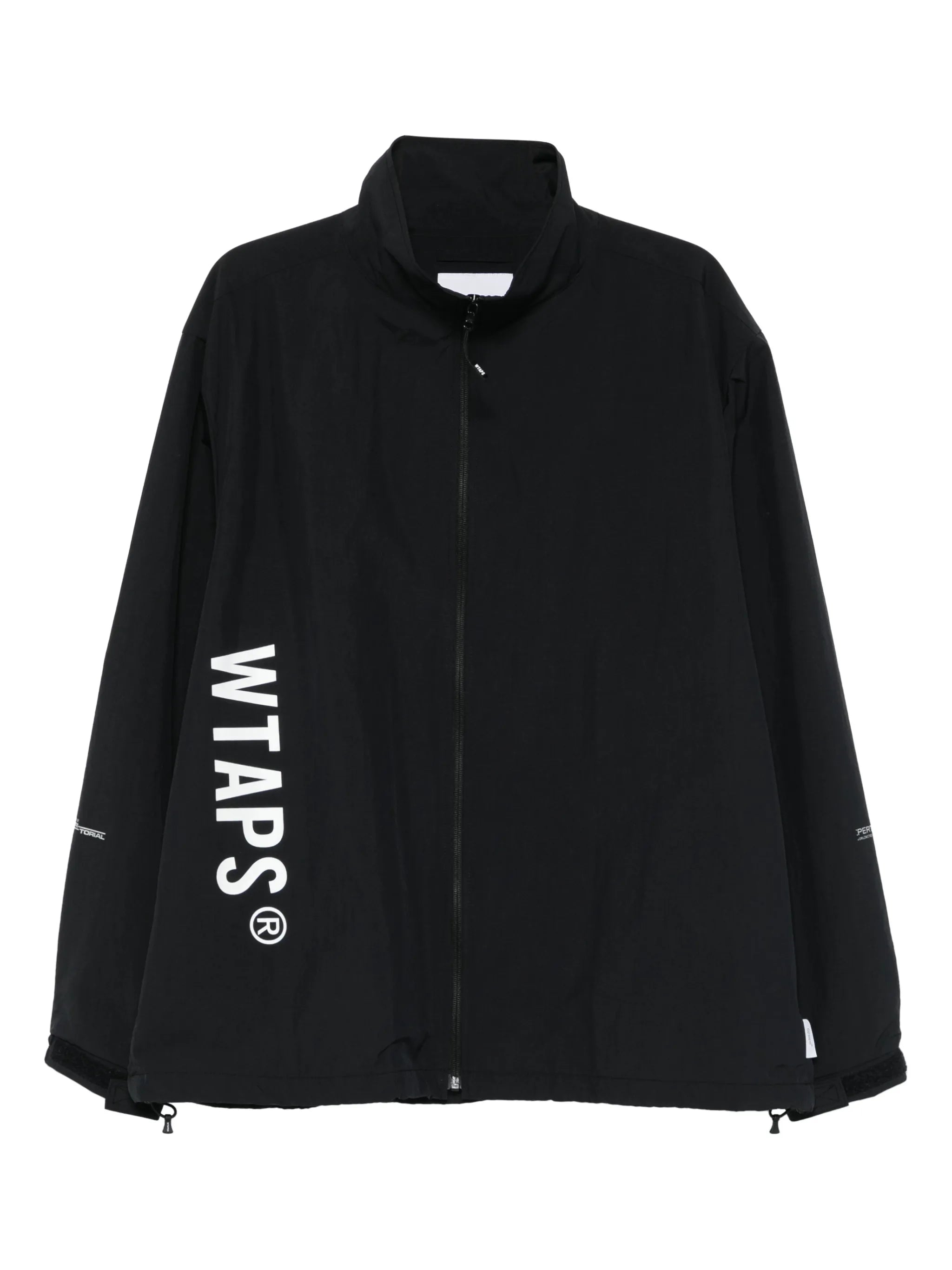 logo-print windbreaker