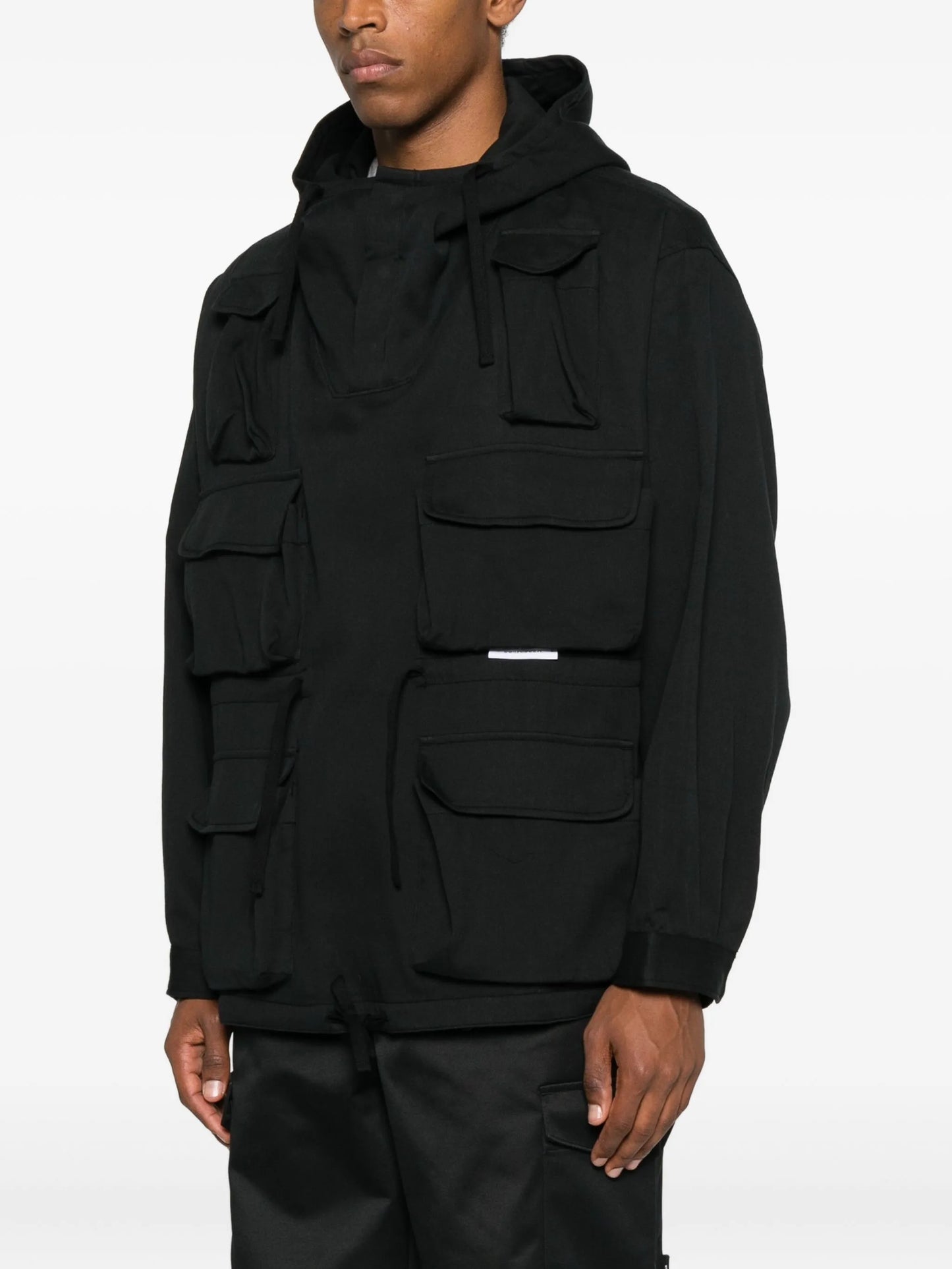 multi-pocket hoodie