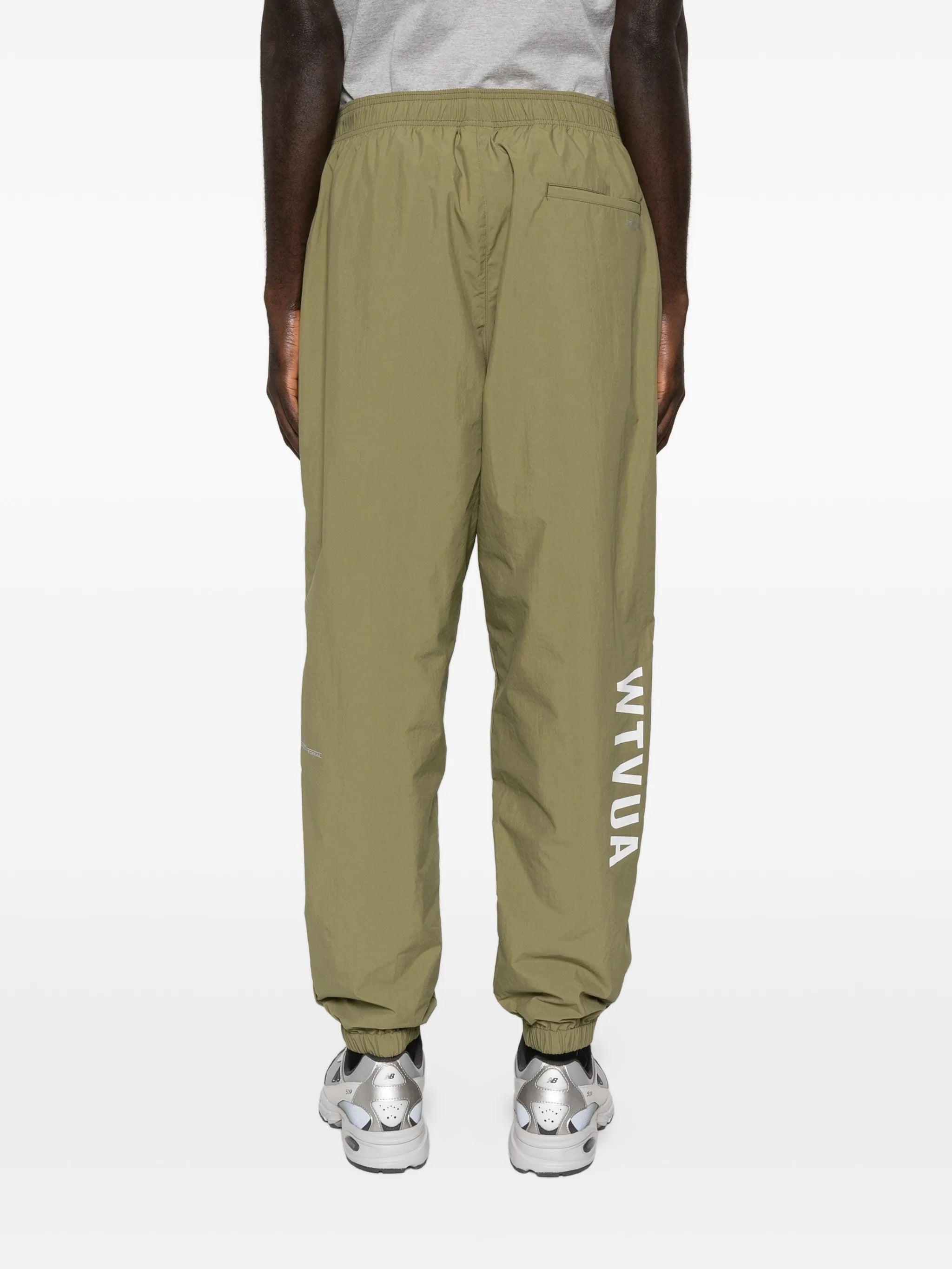 logo-print track pants