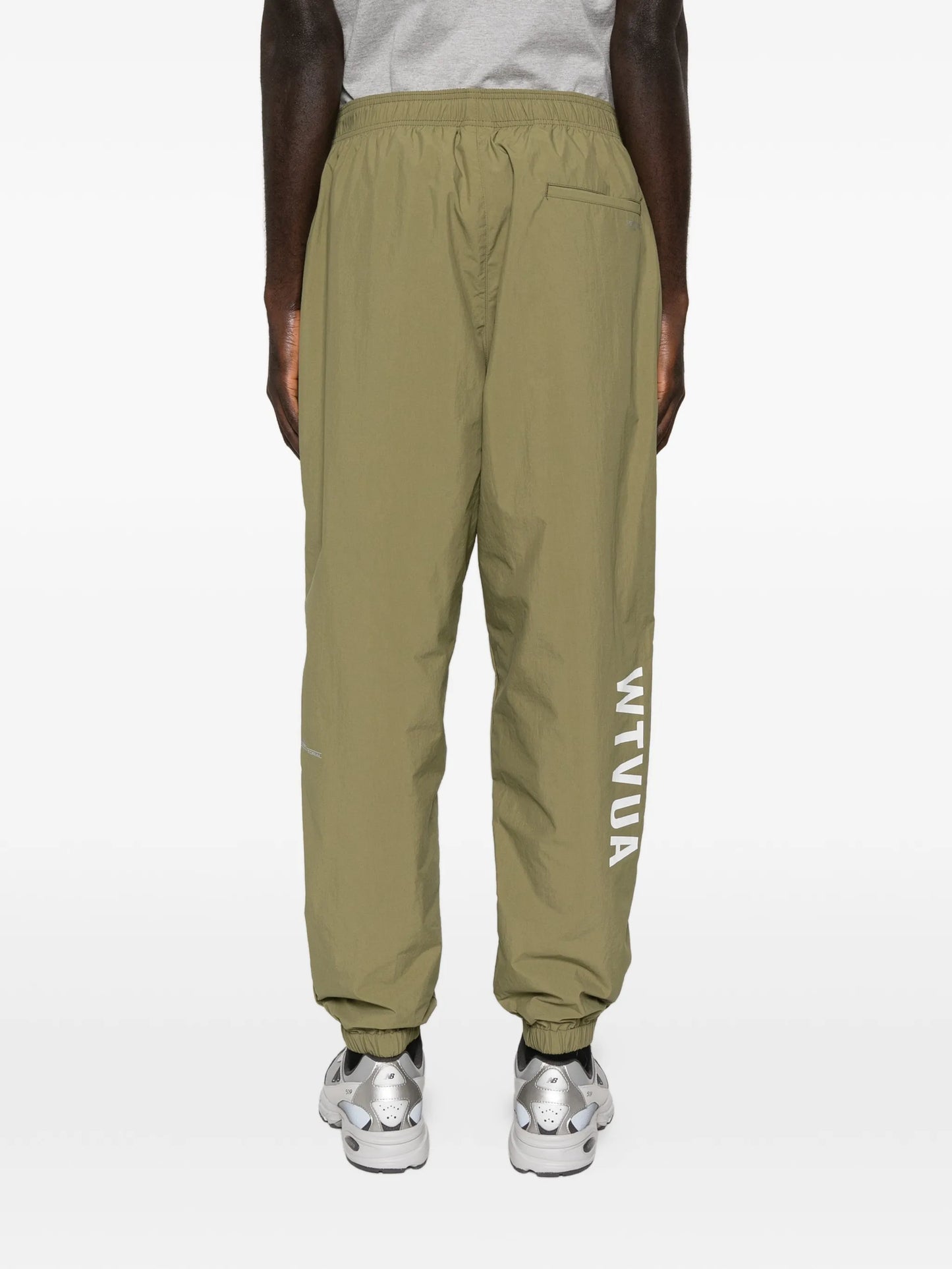 logo-print track pants