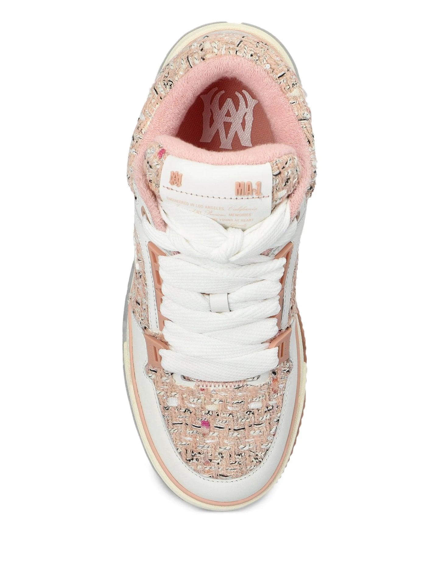 MA-1 tweed sneakers