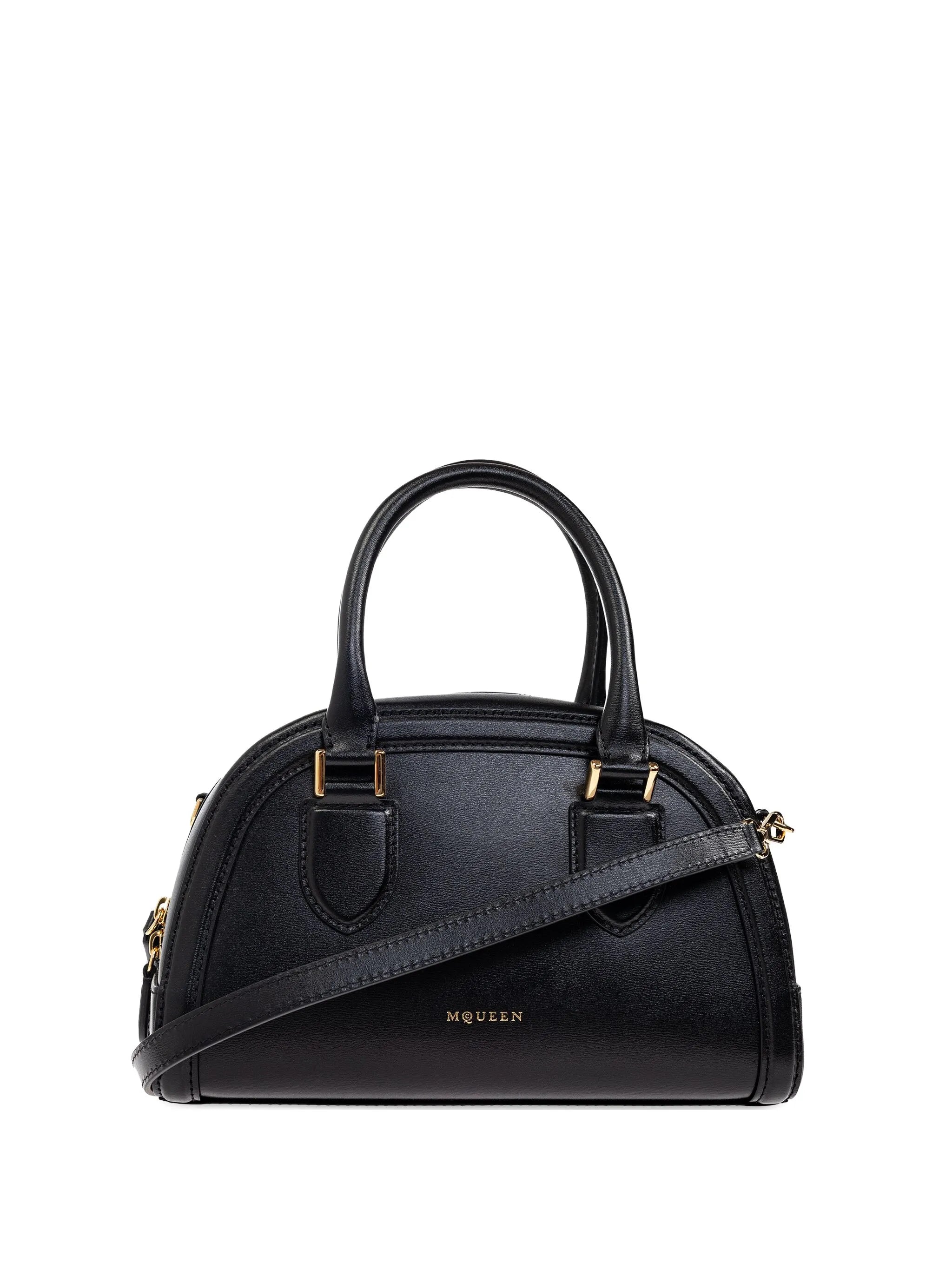 mini leather tote bag