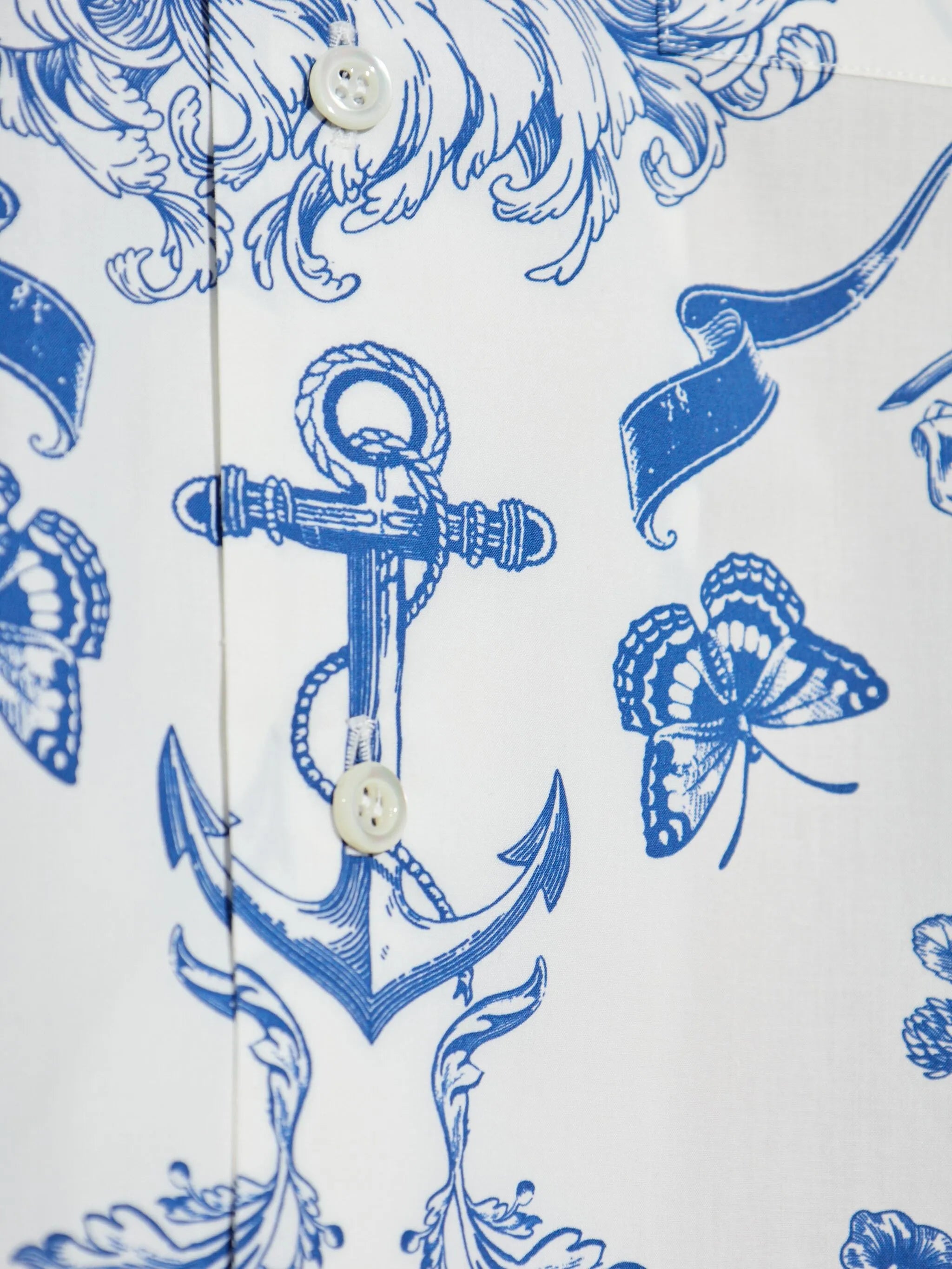 floral-print short-sleeve shirt