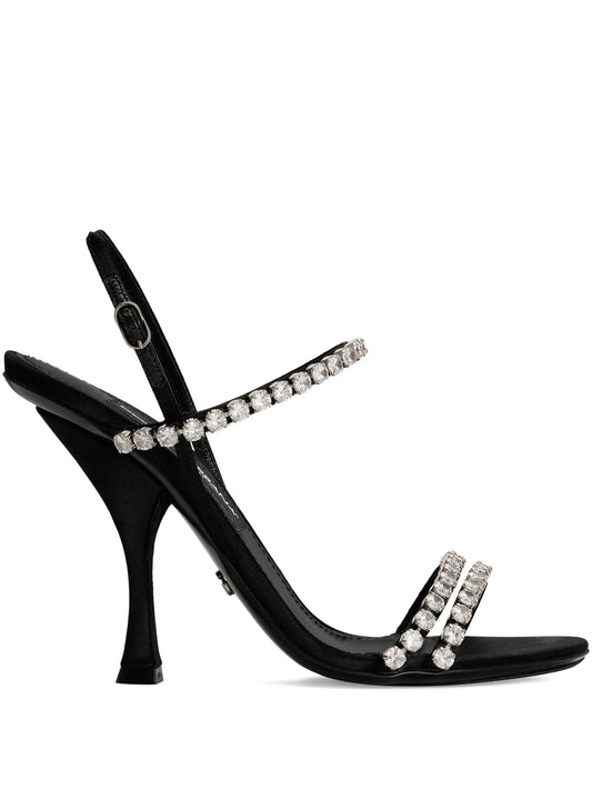 crystal-embellished sandals