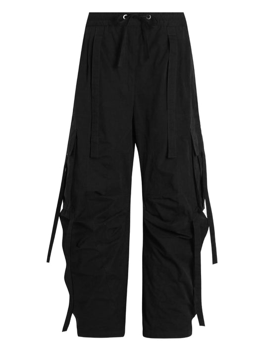 drawstring cargo pants