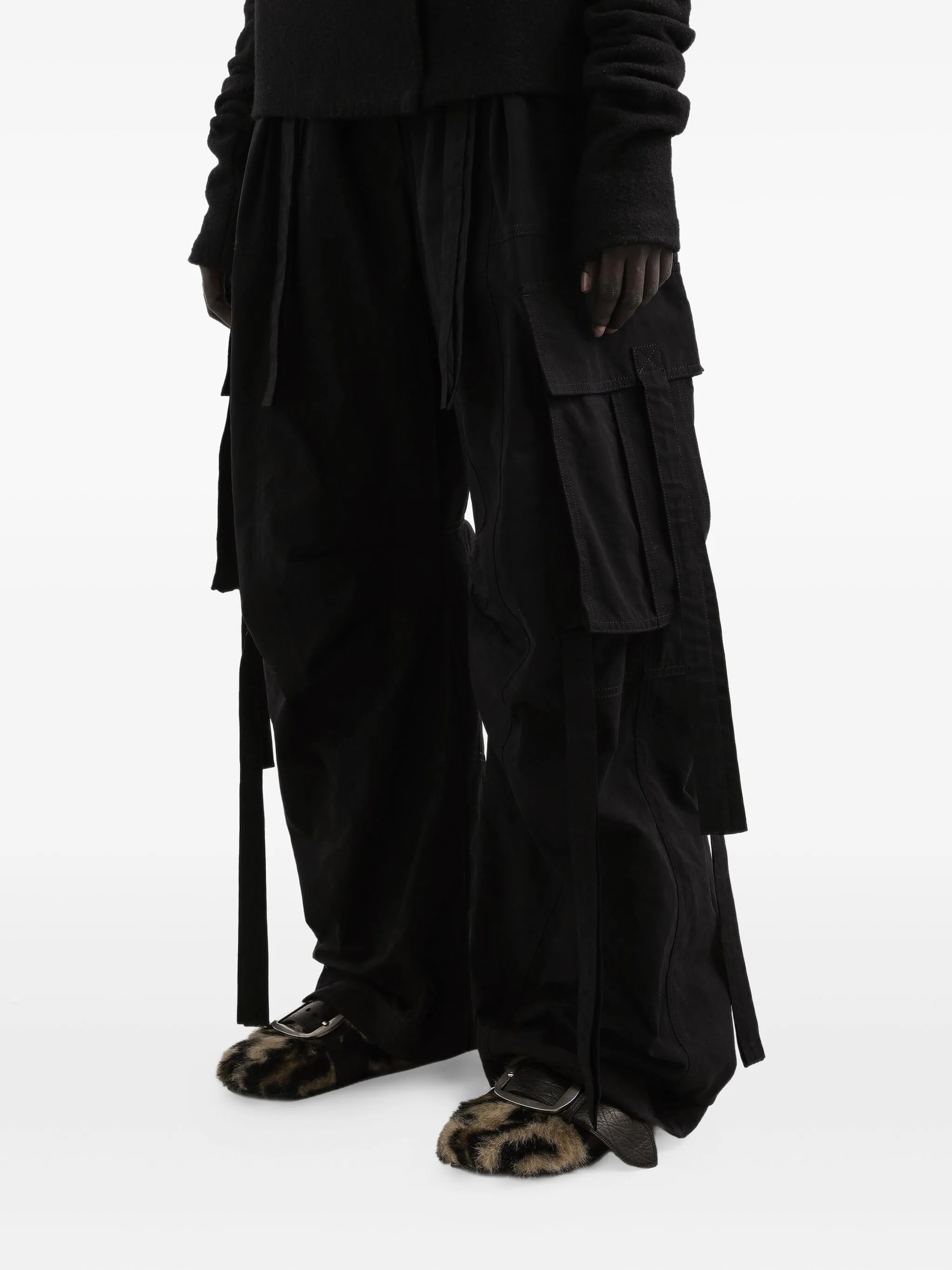 drawstring cargo pants