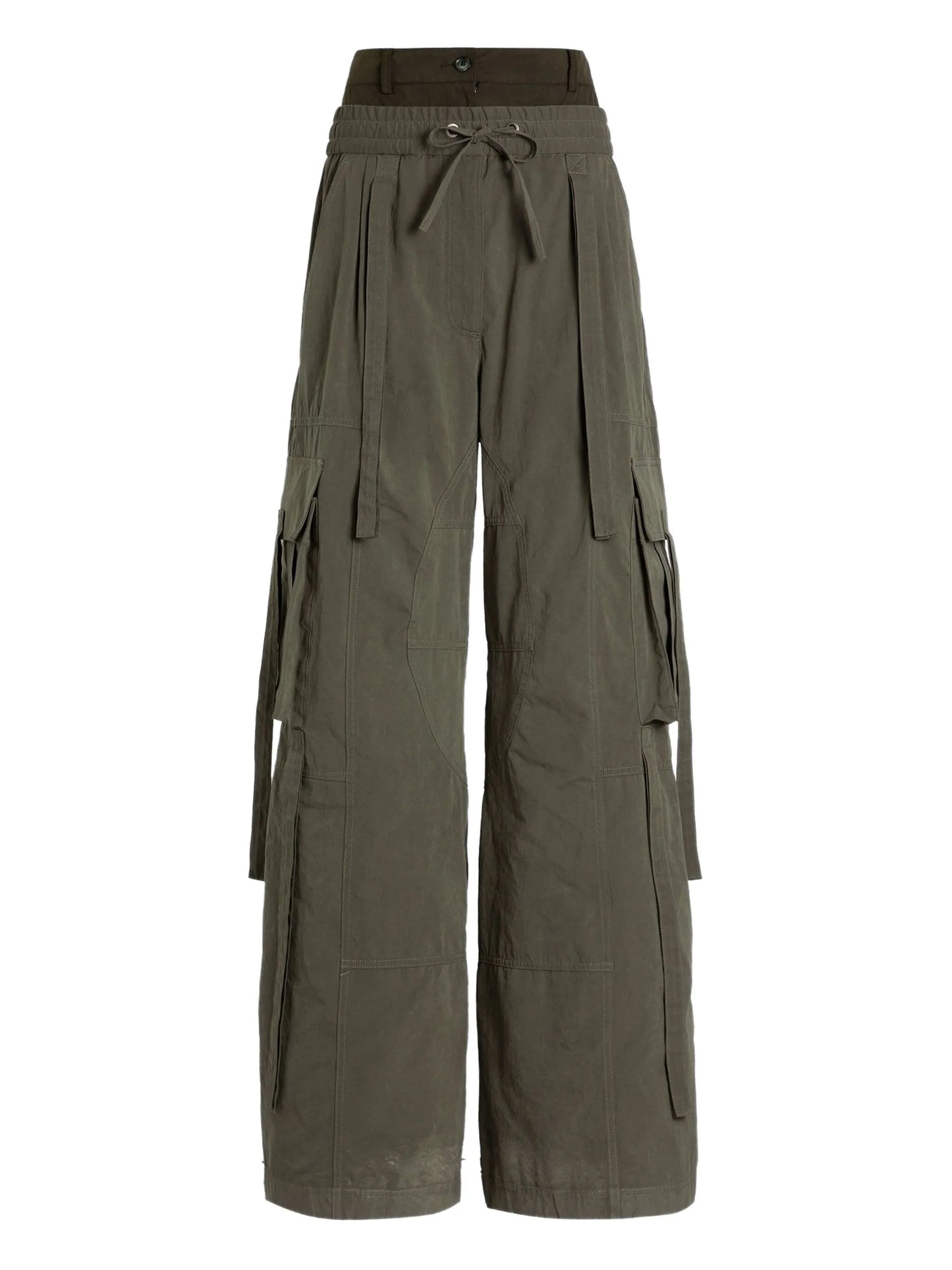 drawstring cargo pants