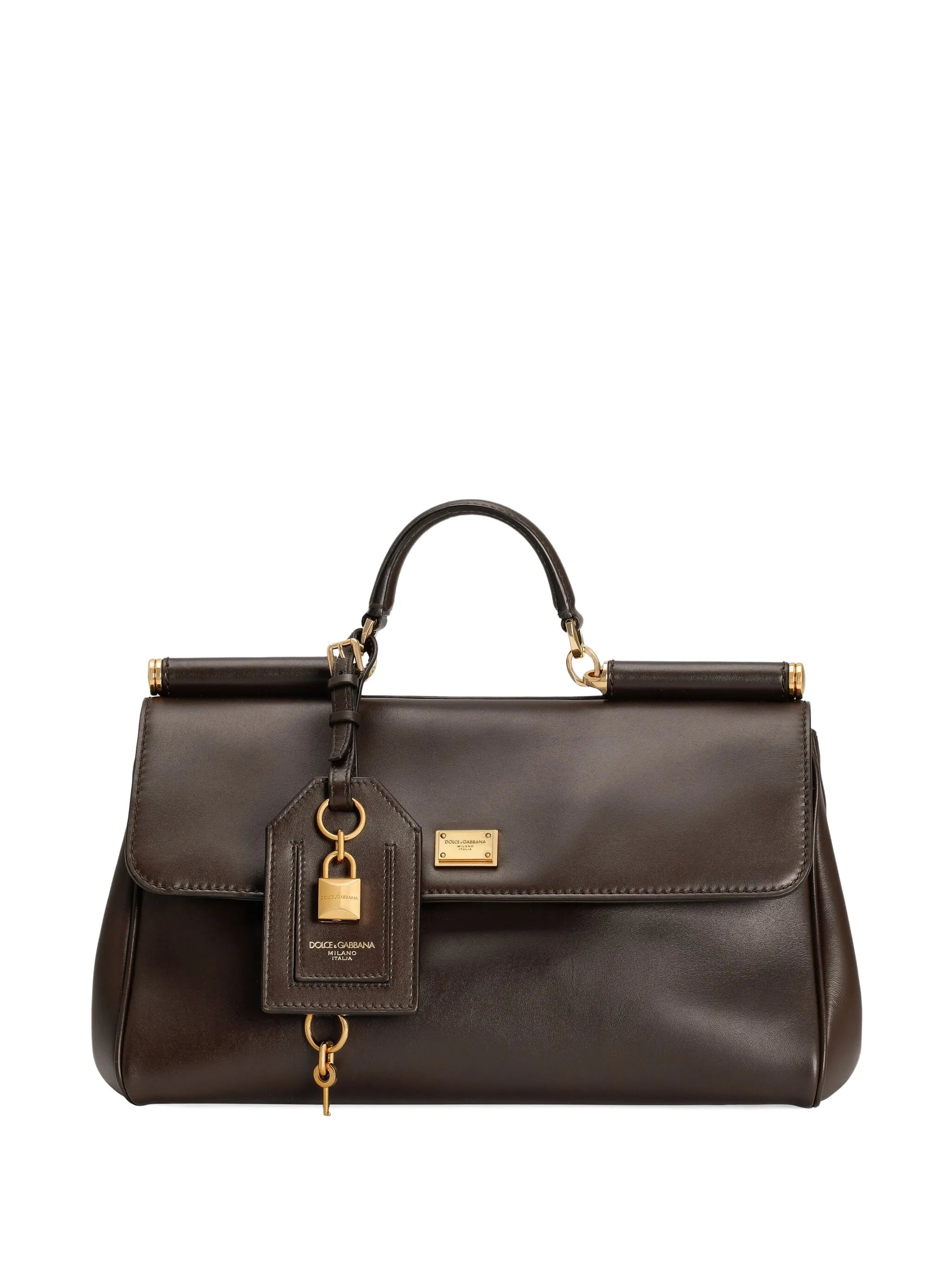 medium Sicily leather tote bag