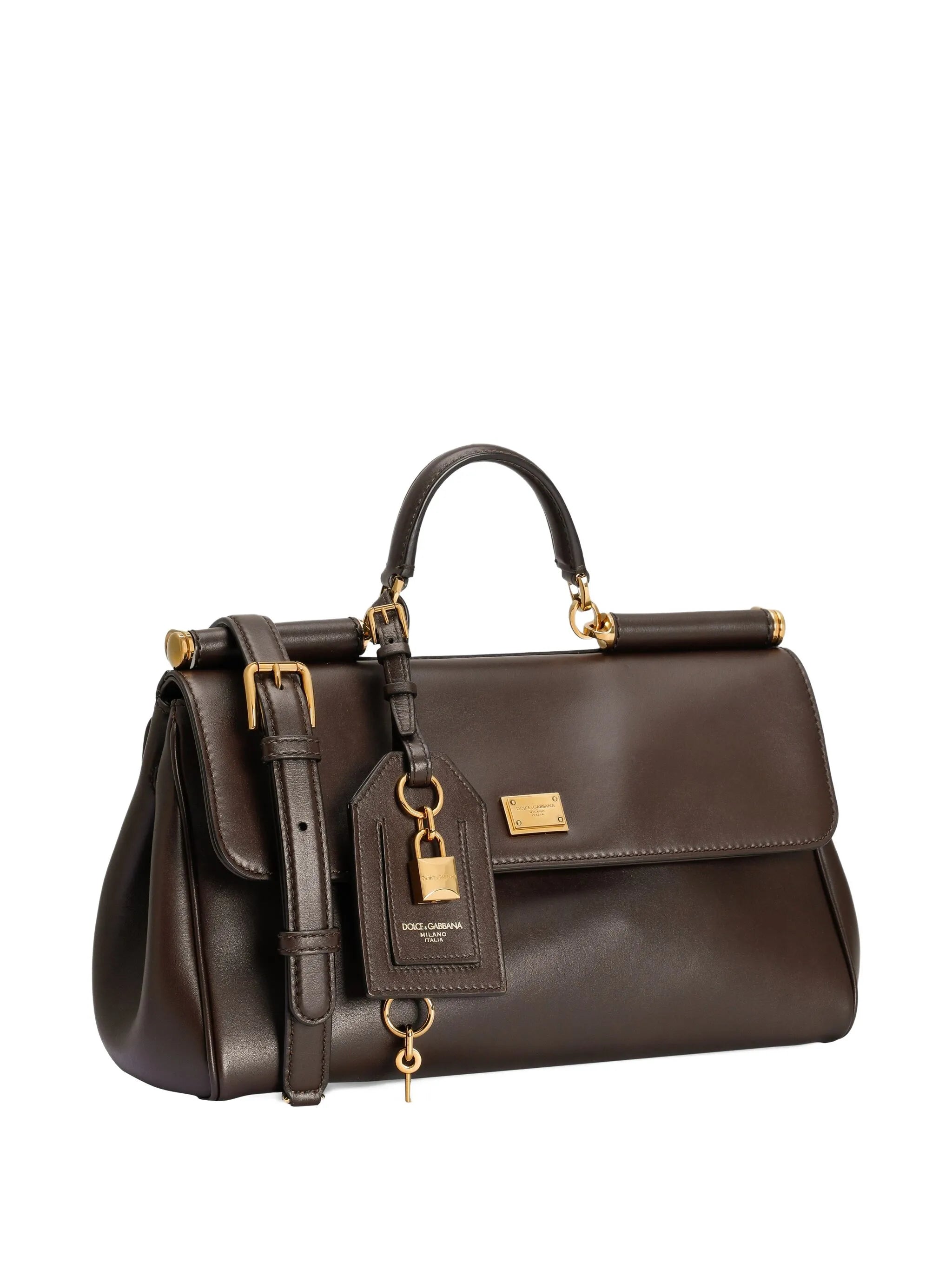 medium Sicily leather tote bag
