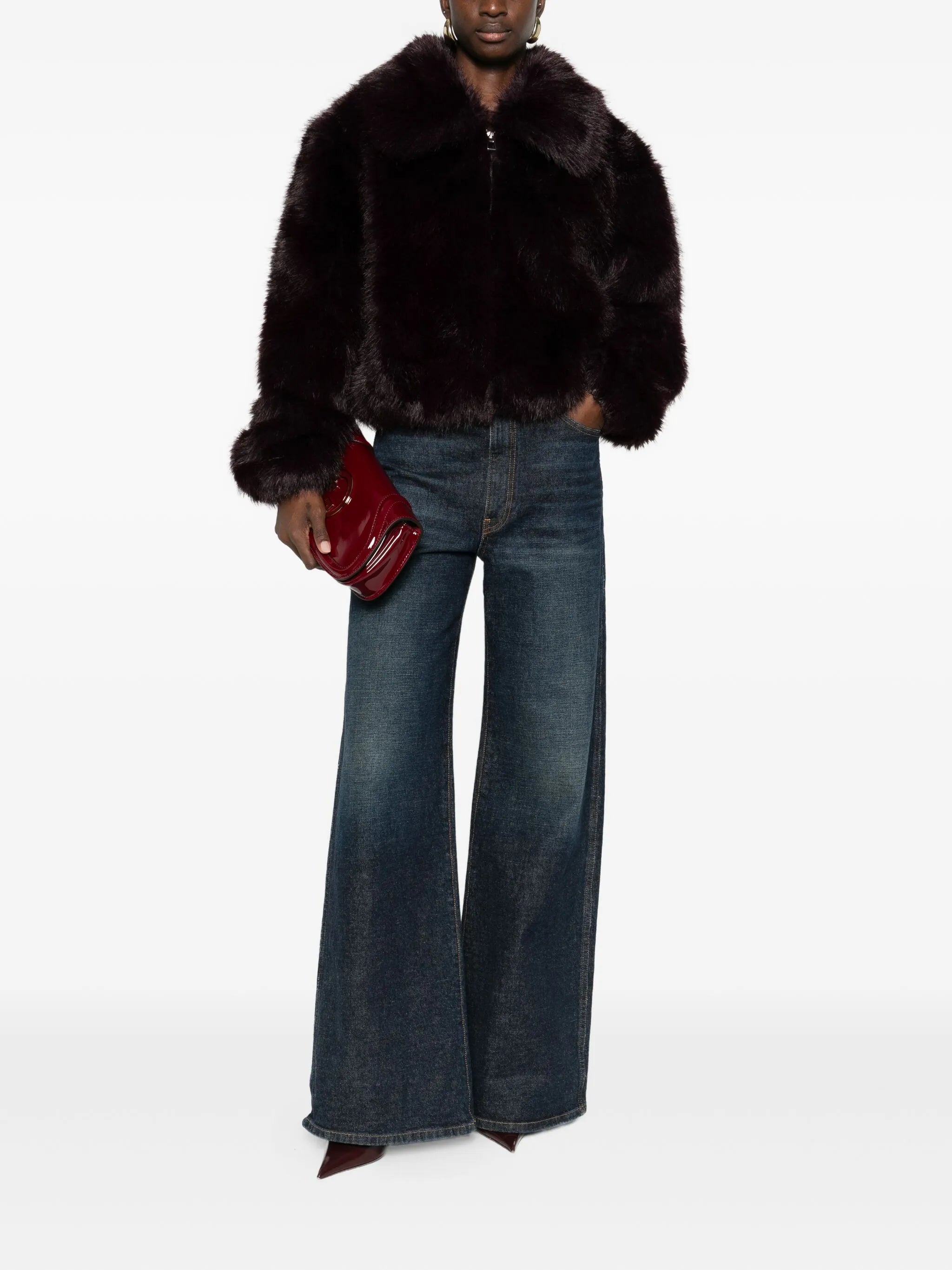 Hope faux-fur jacket