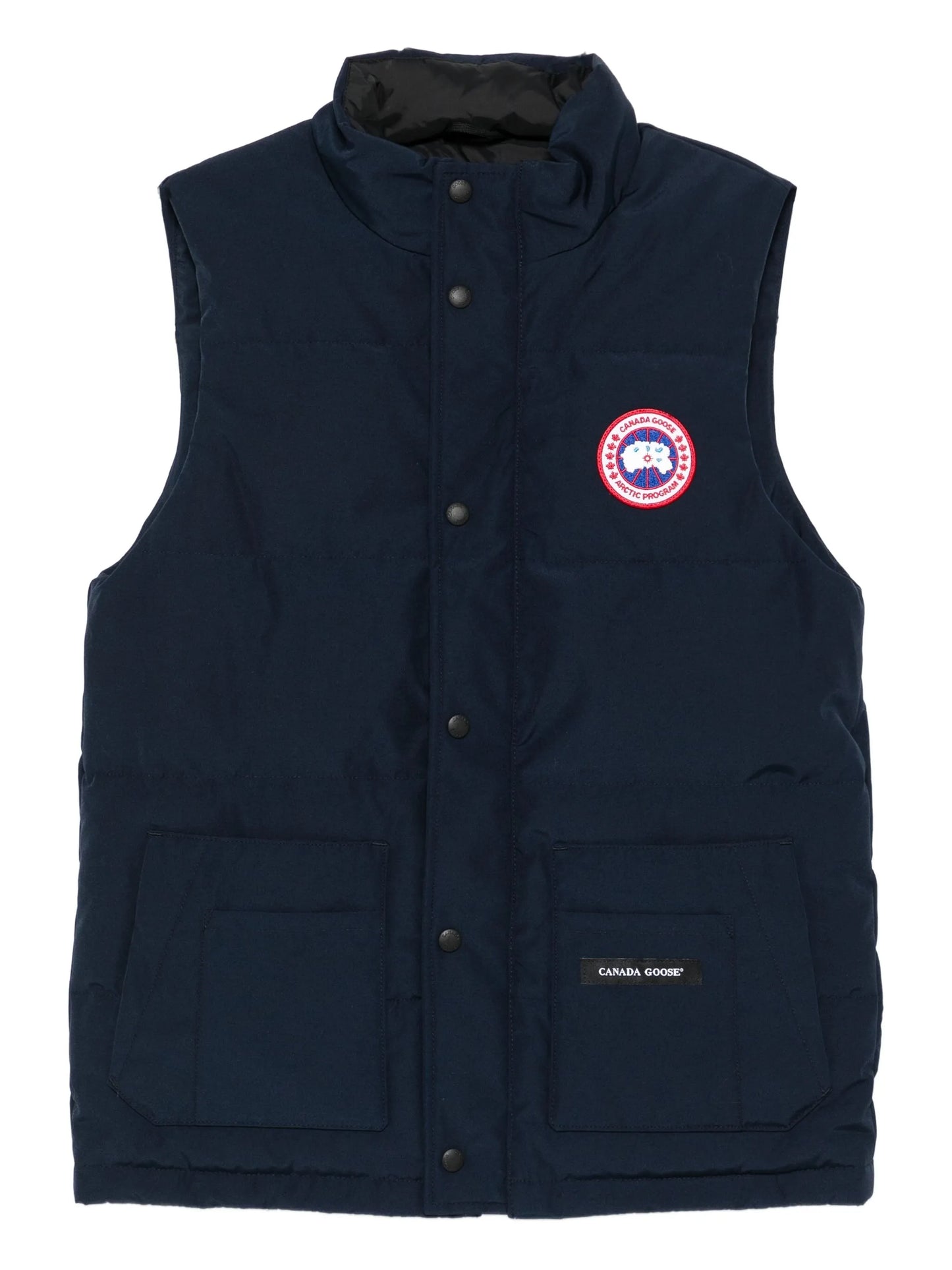 Freestyle patch-pocket gilet