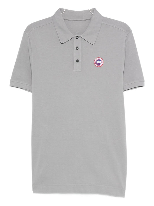 Beckley logo-patch polo shirt