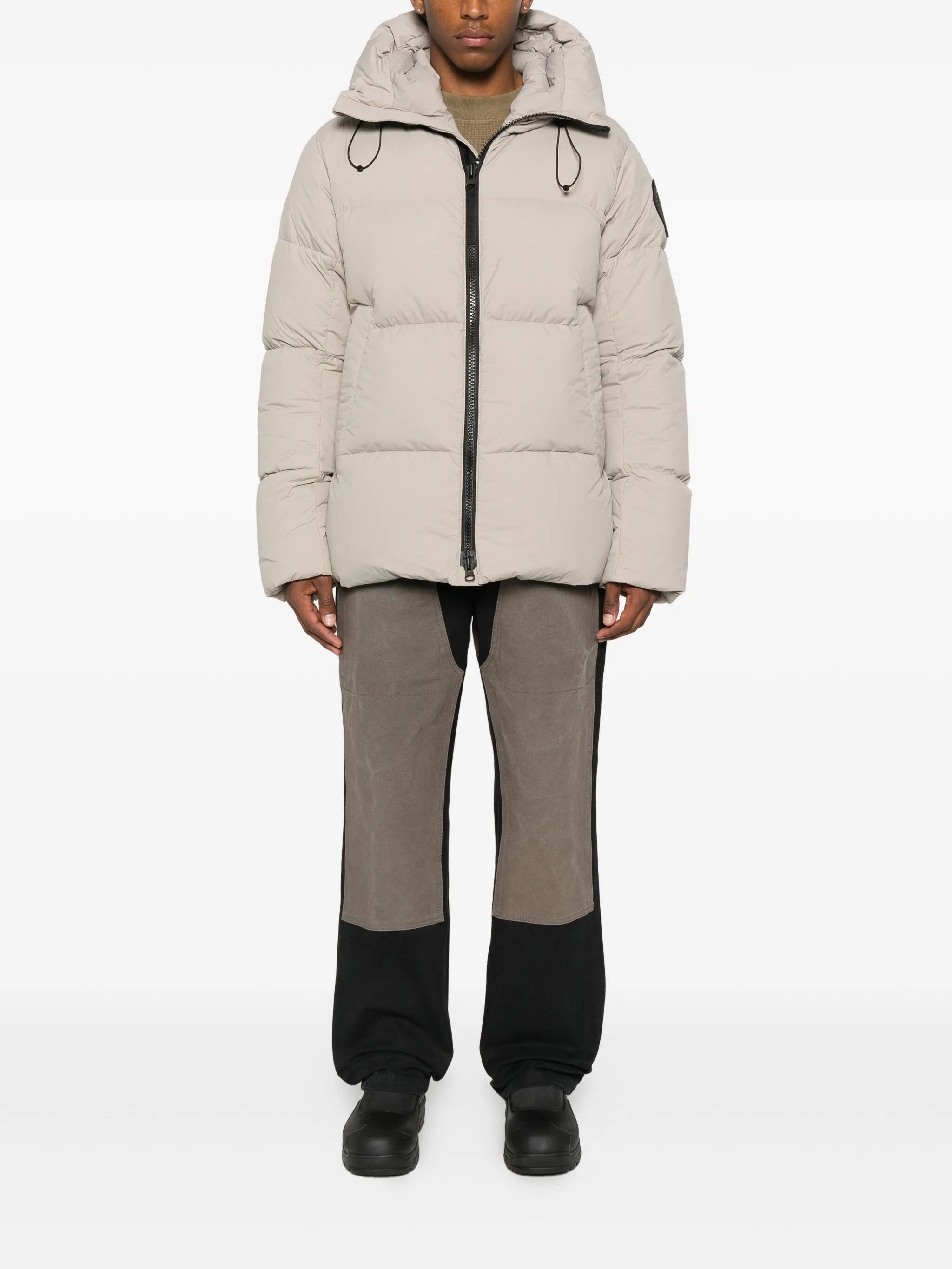Crofton hooded puffer jacket