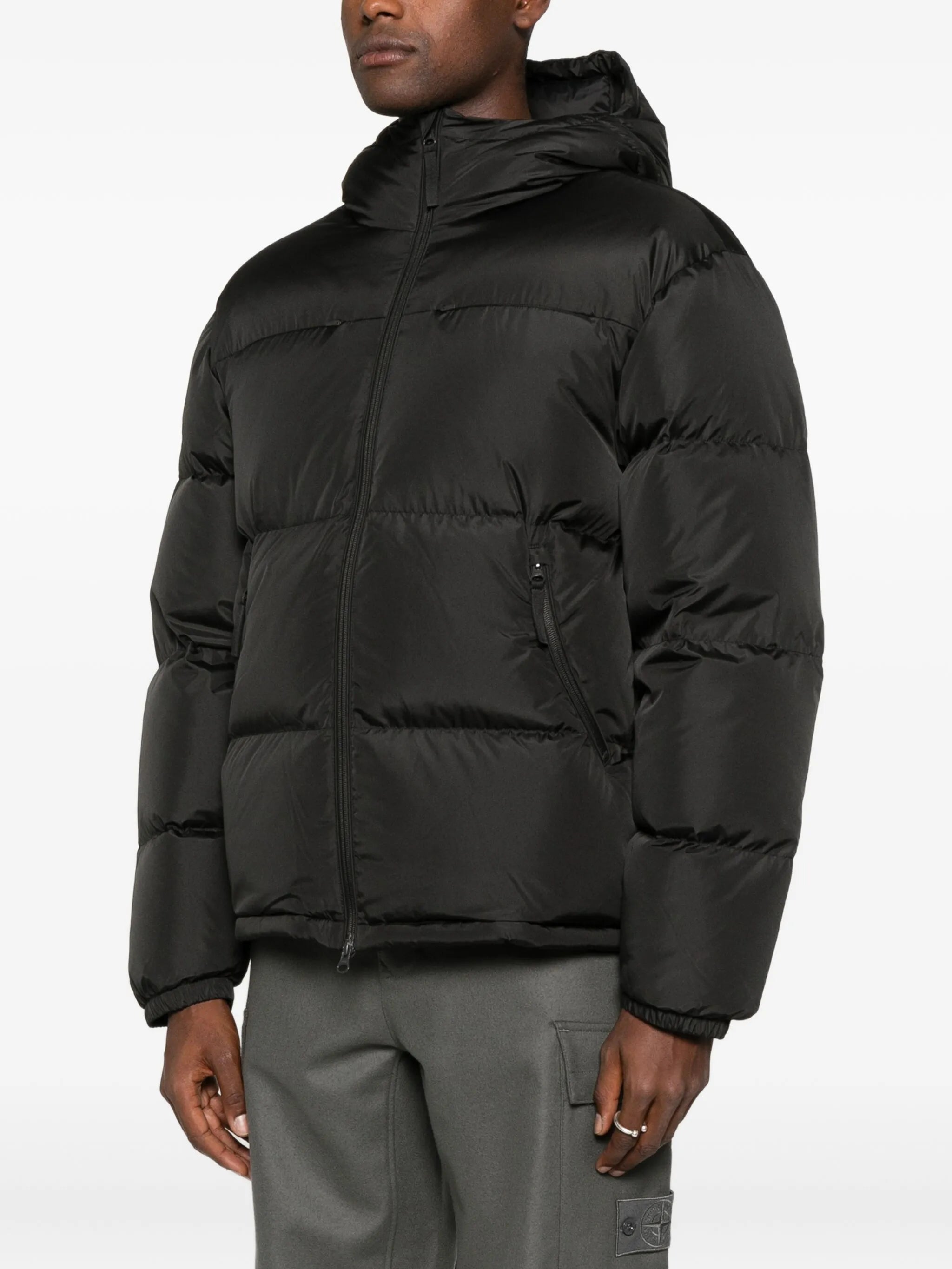 Element hooded padded jacket