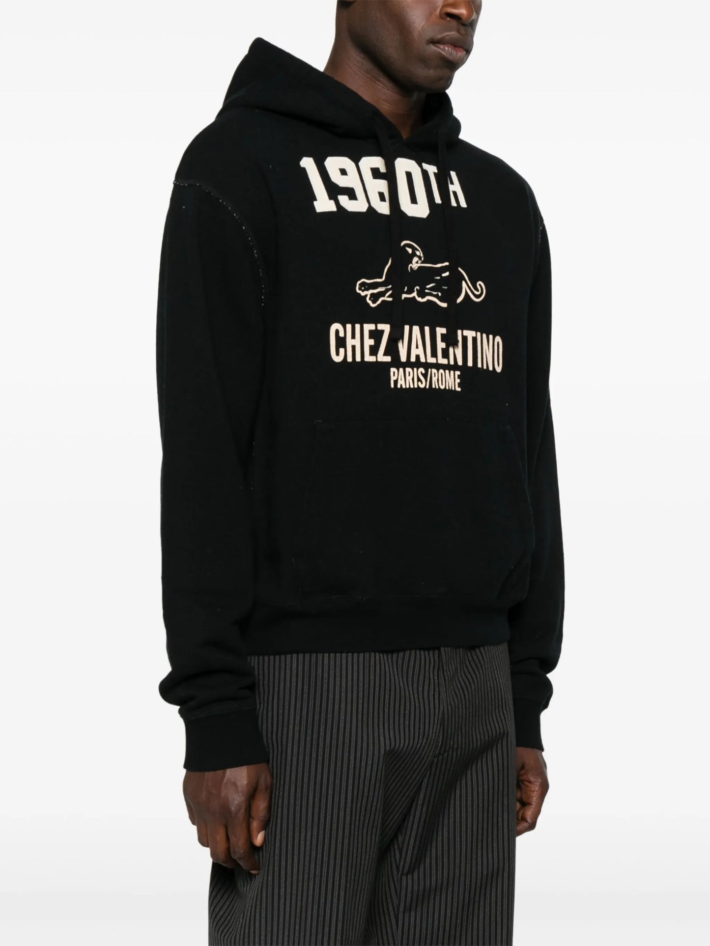 logo-print hoodie