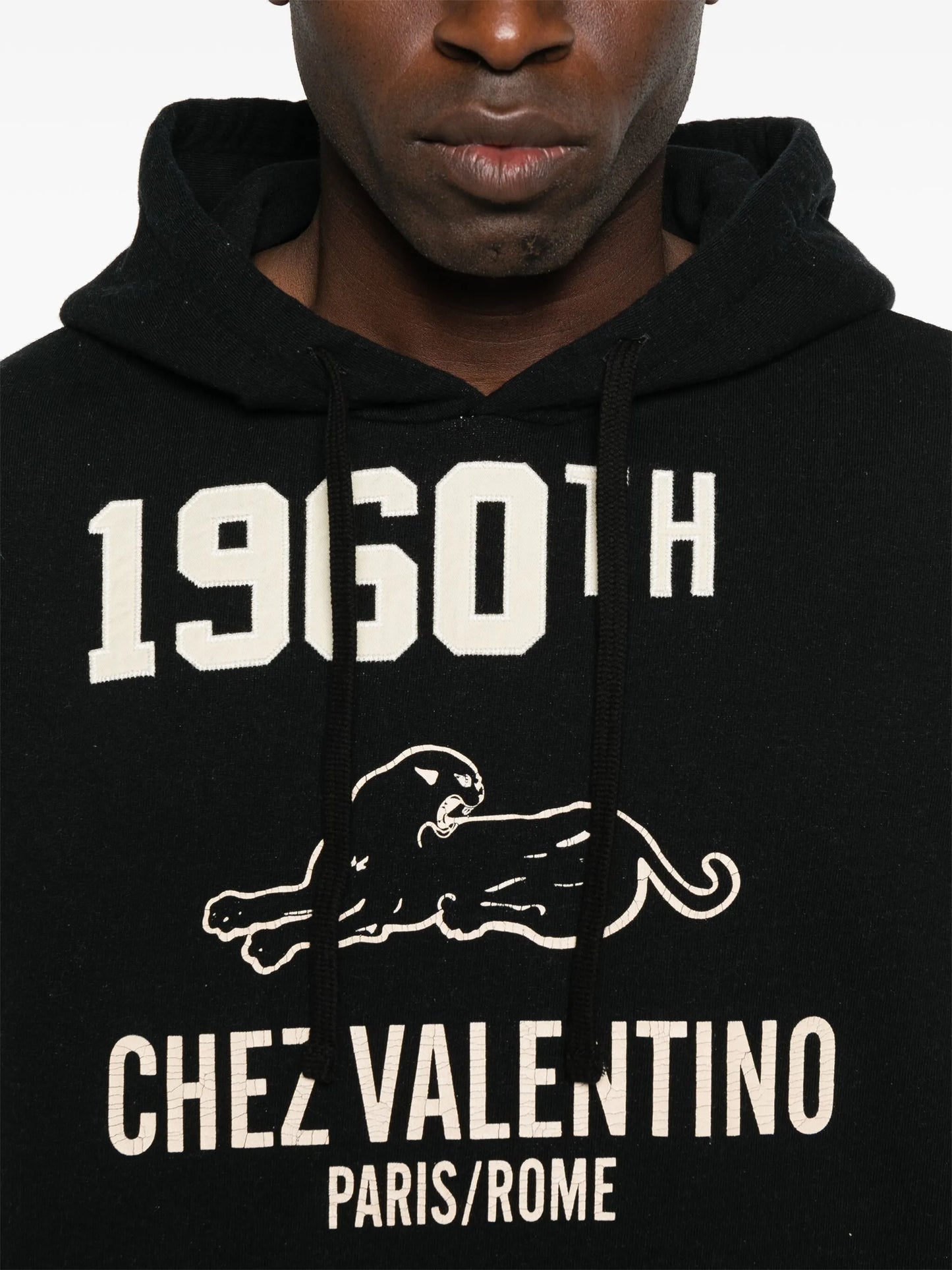 logo-print hoodie