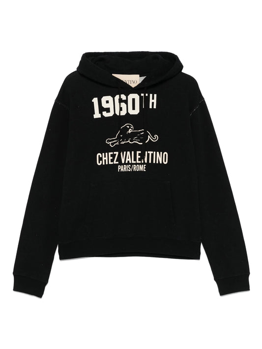 logo-print hoodie