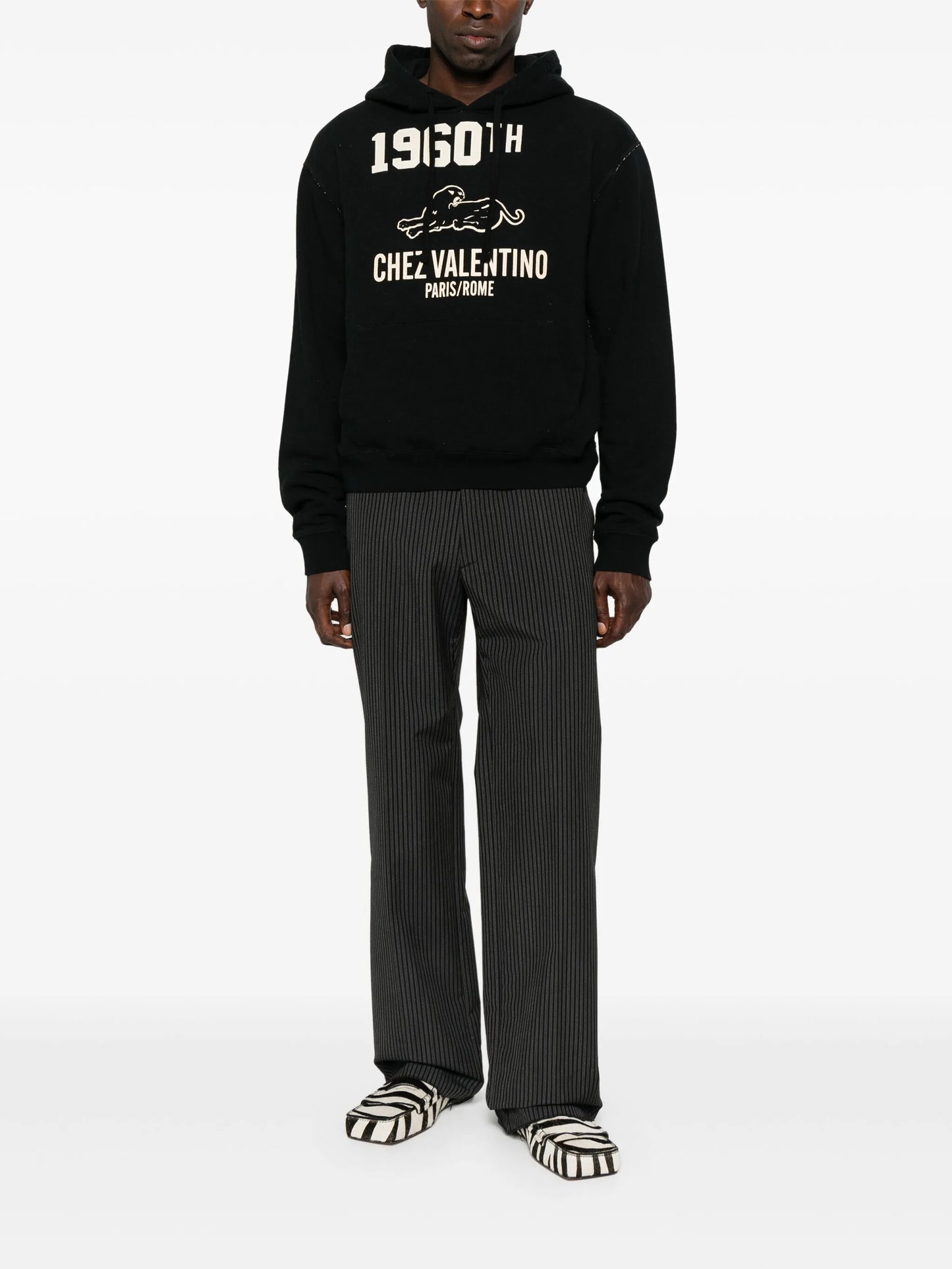 logo-print hoodie