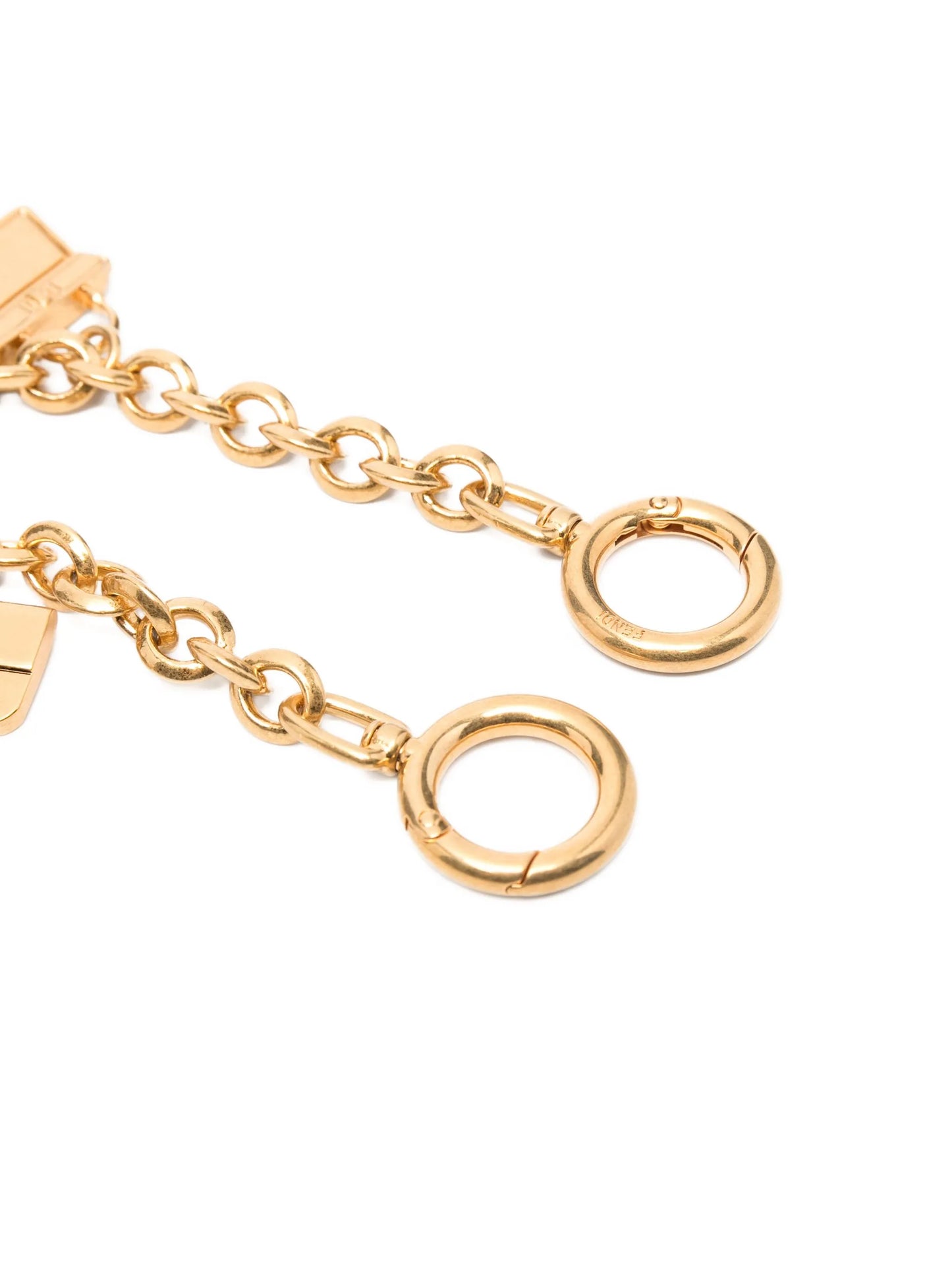 metal charm chain bag accessorie