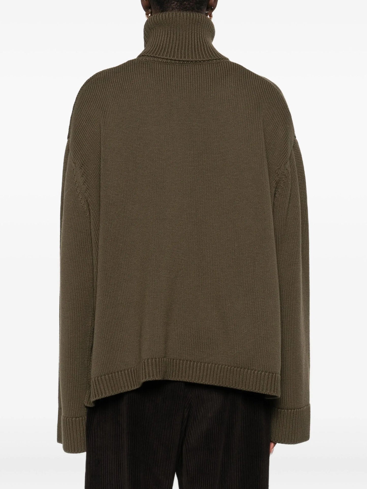 Rhea Trapeze roll-neck sweater
