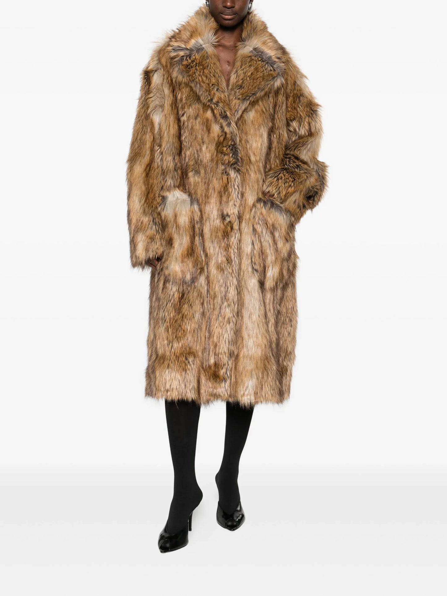 Rella faux fur coat