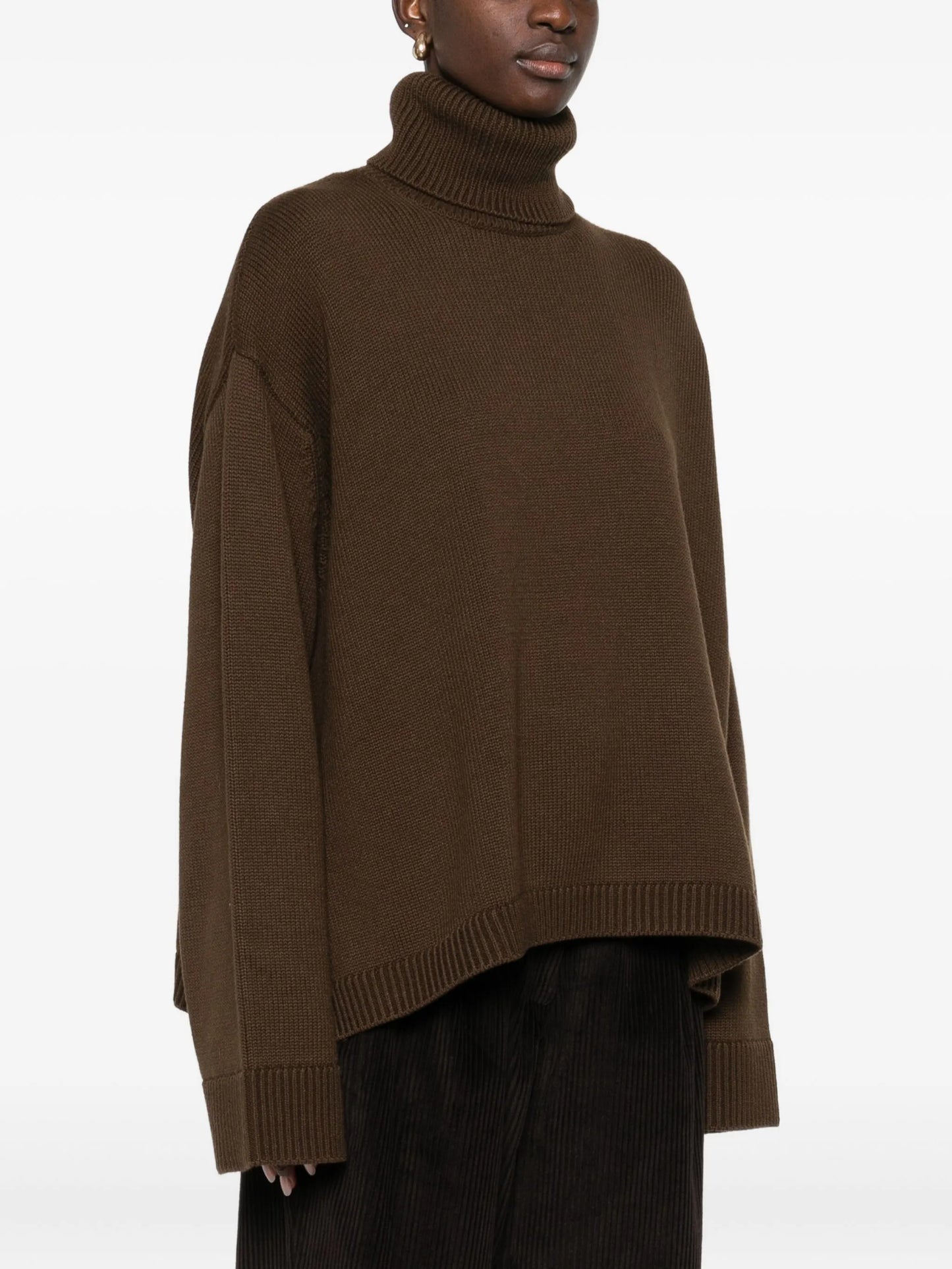 Rhea Trapeze roll-neck sweater