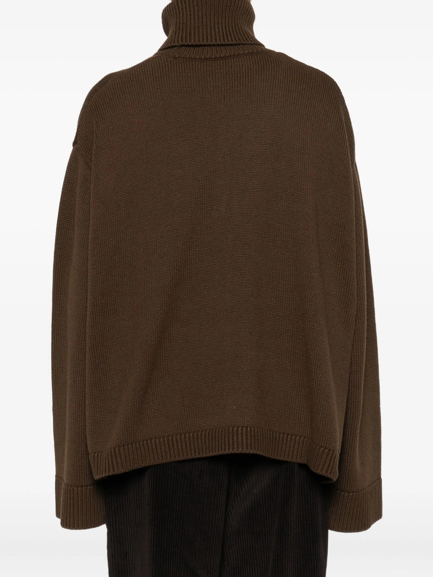 roll-neck sweater