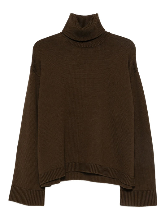 roll-neck sweater