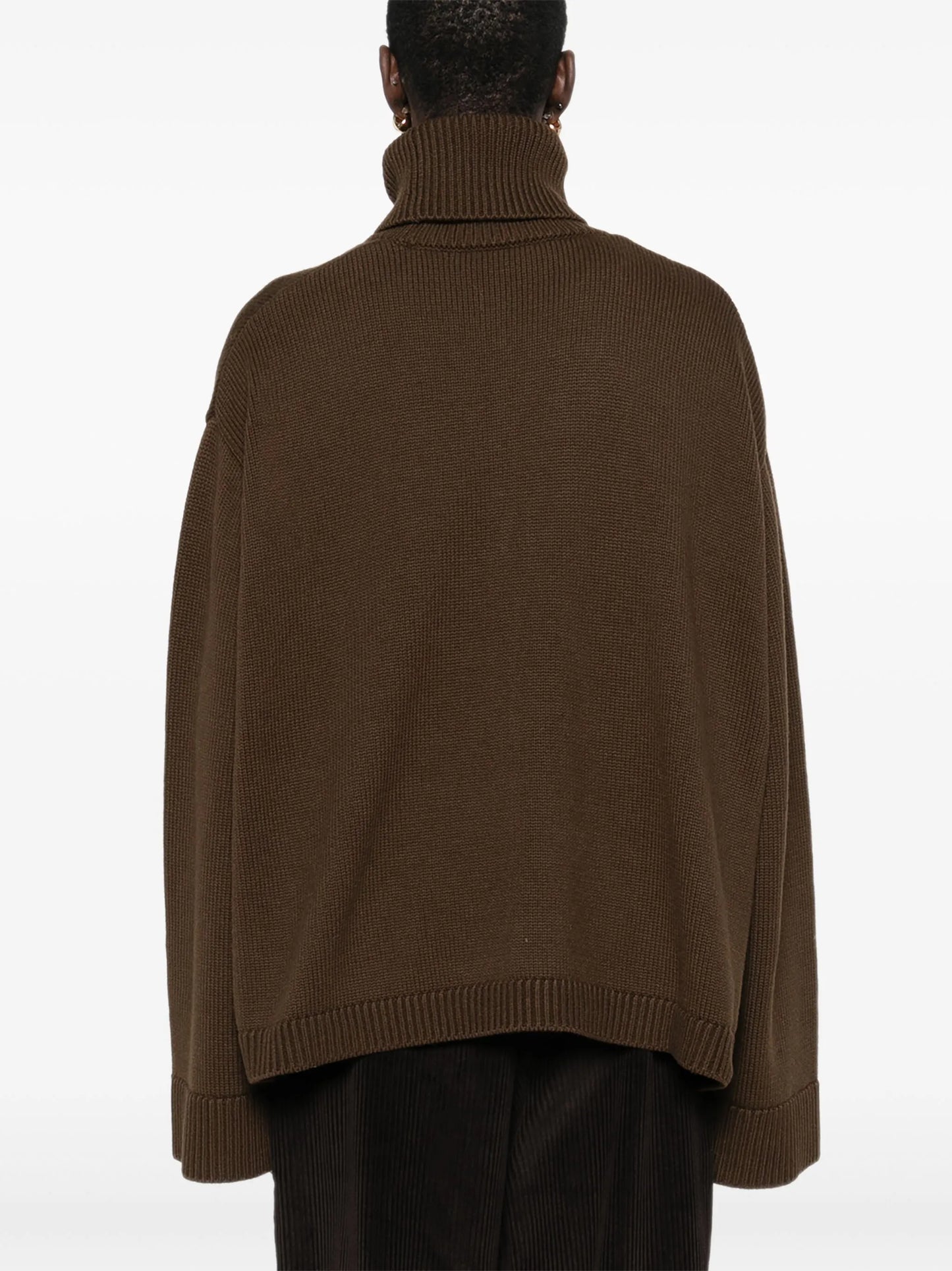 Rhea Trapeze roll-neck sweater