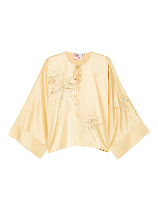 Naomi sequin-embellishment blouse