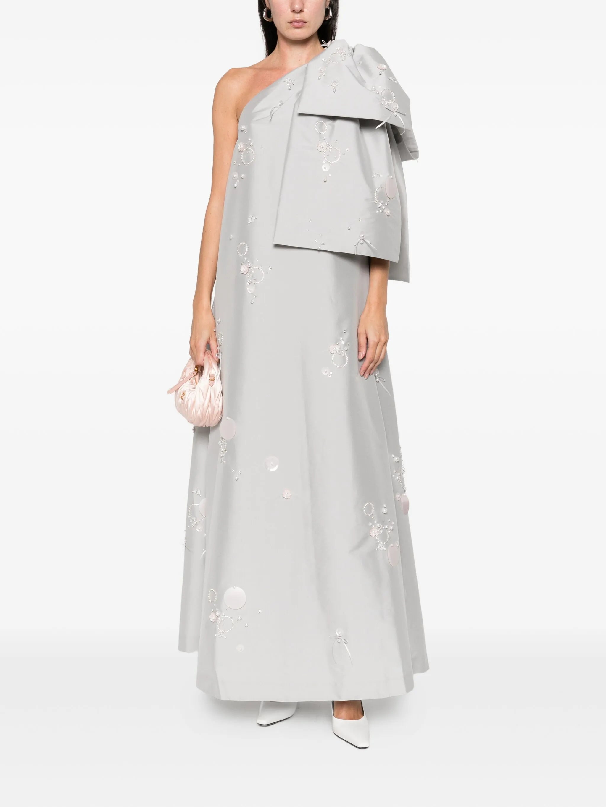 Winnie Embroidery maxi dress