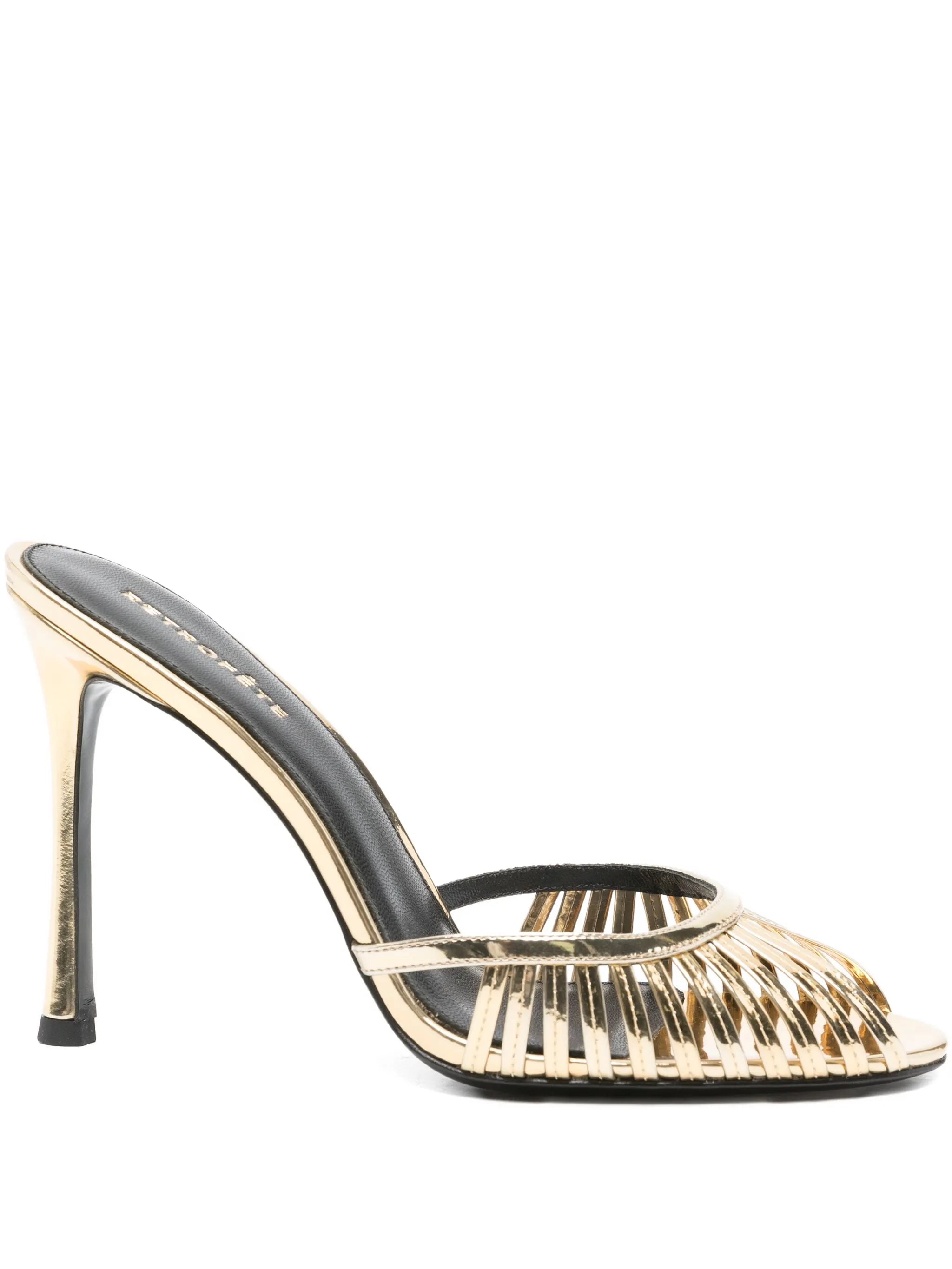 105mm Allistair metallic-effect mules