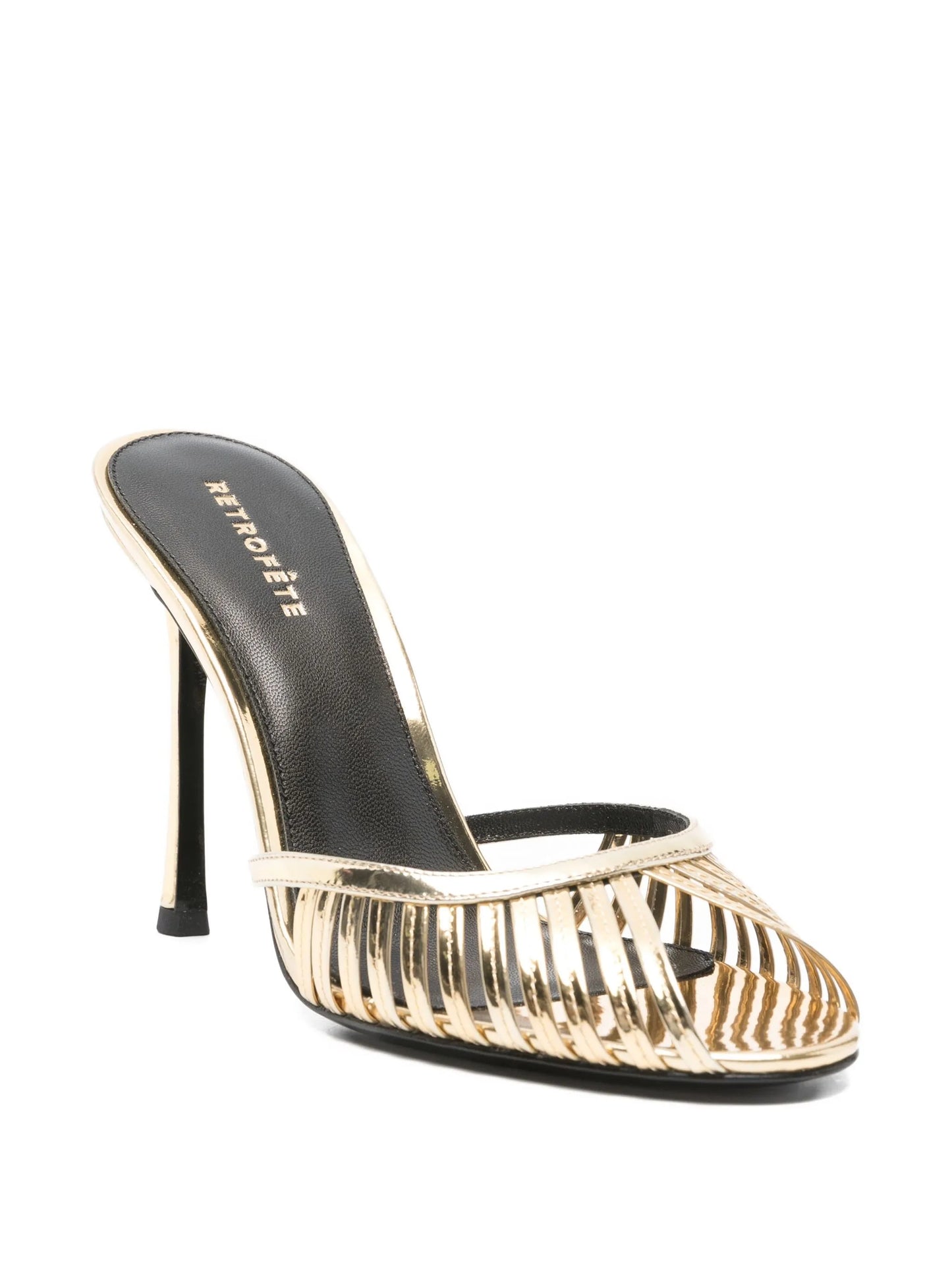 105mm Allistair metallic-effect mules