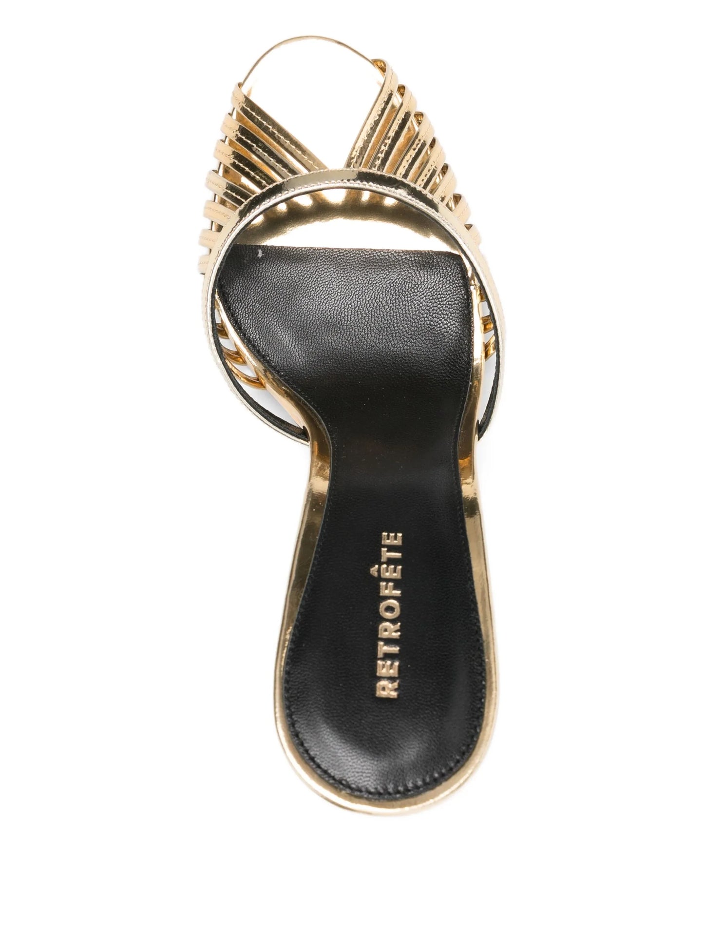 105mm Allistair metallic-effect mules