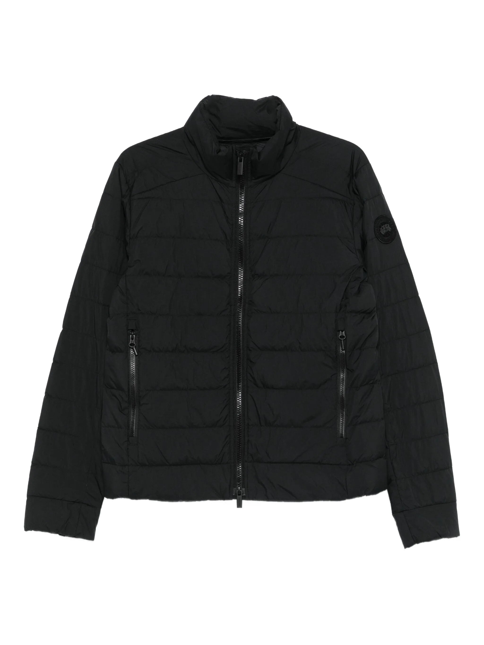 Crofton quilted zip-front jacket